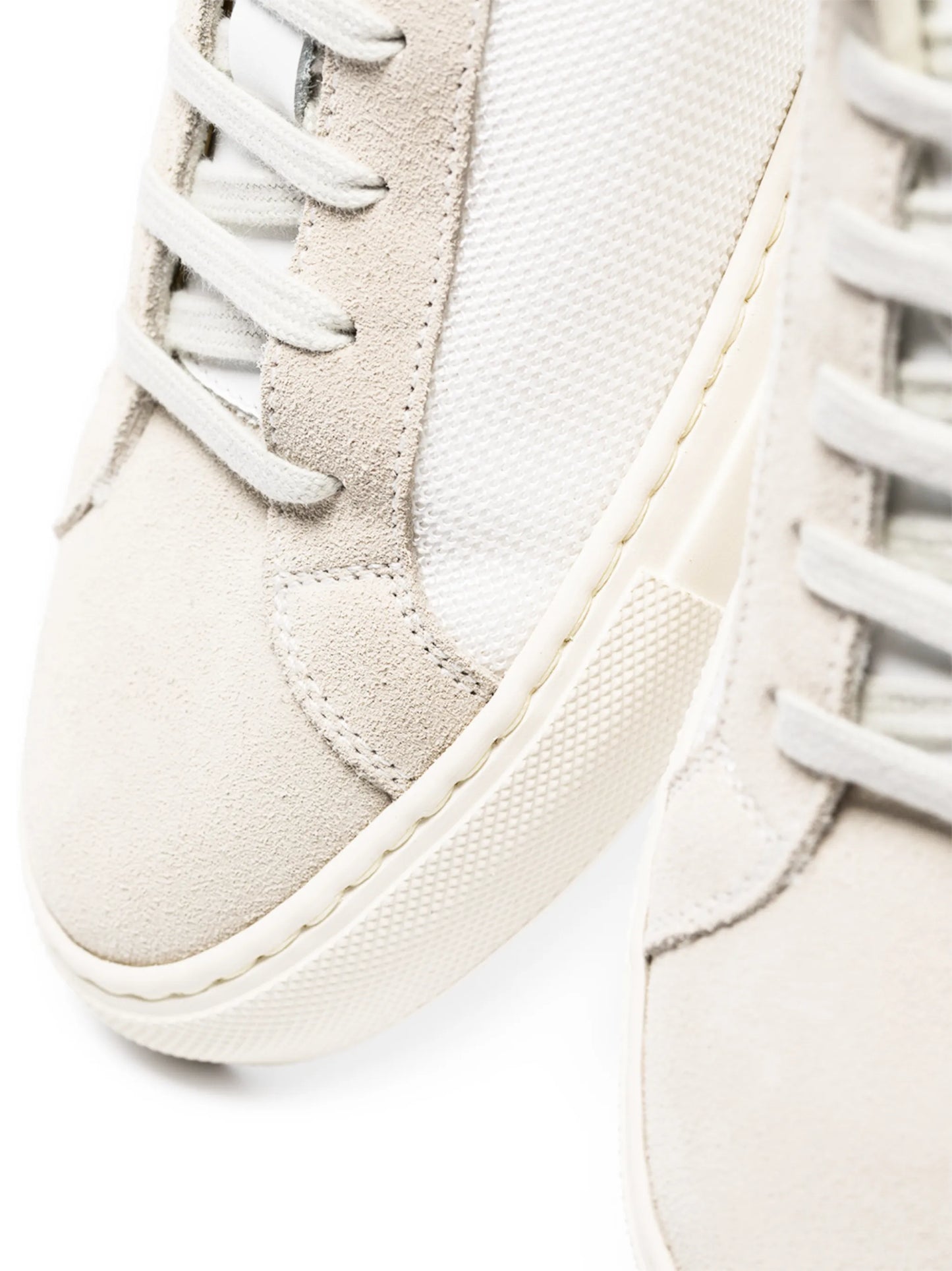 two-tone low-top sneakers