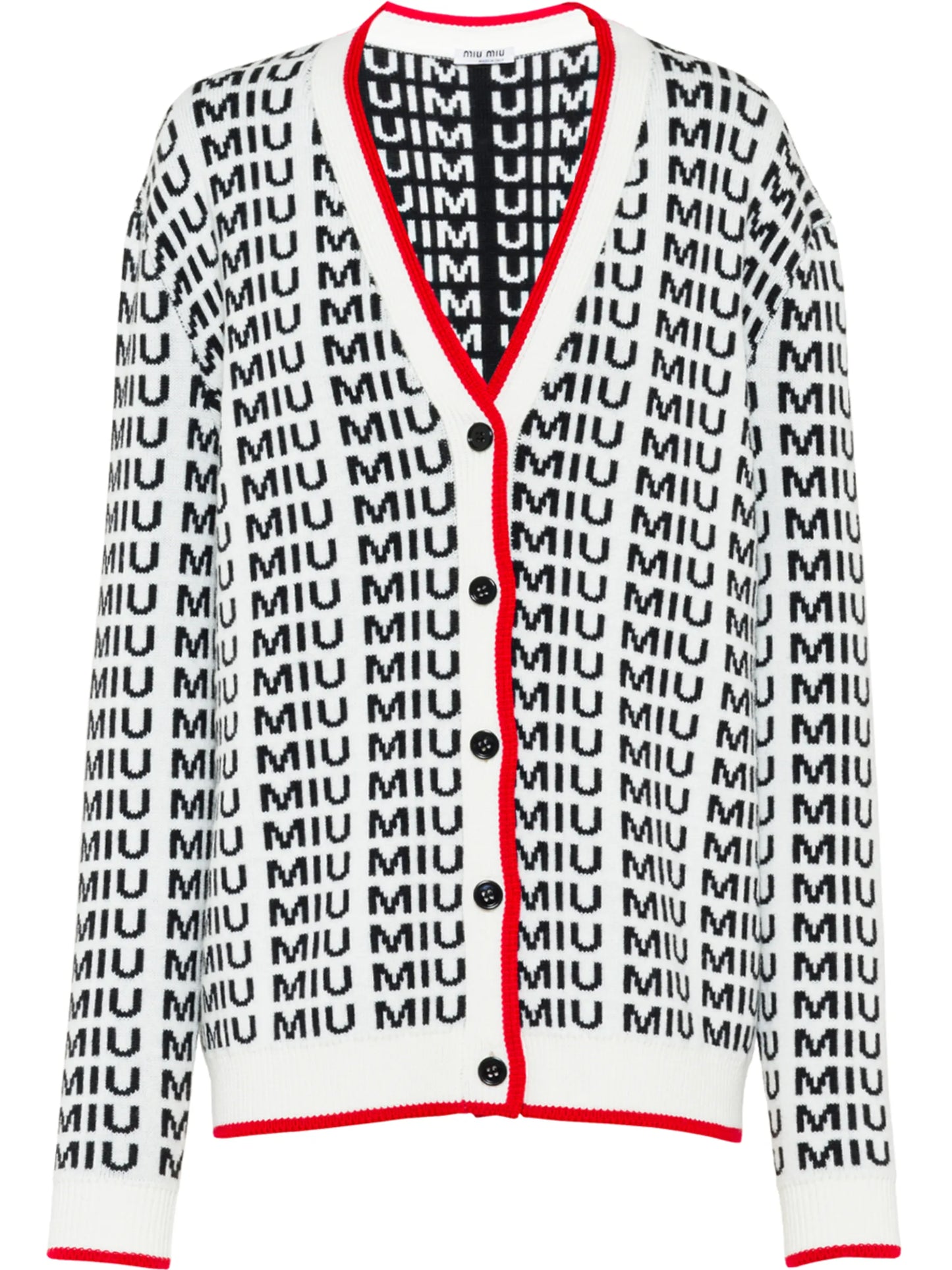 logo buttoned cardigan