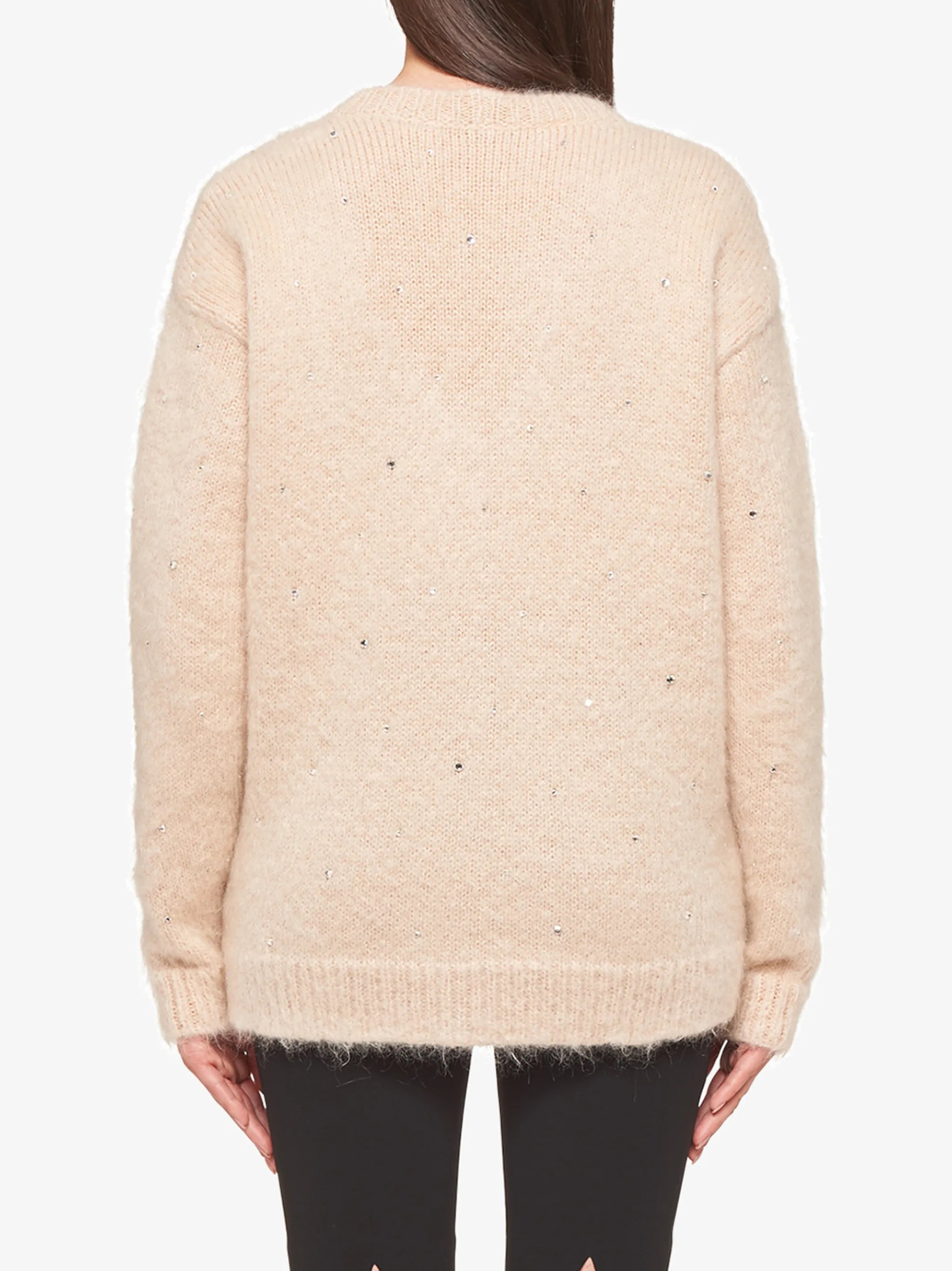 crystal embellished cardigan