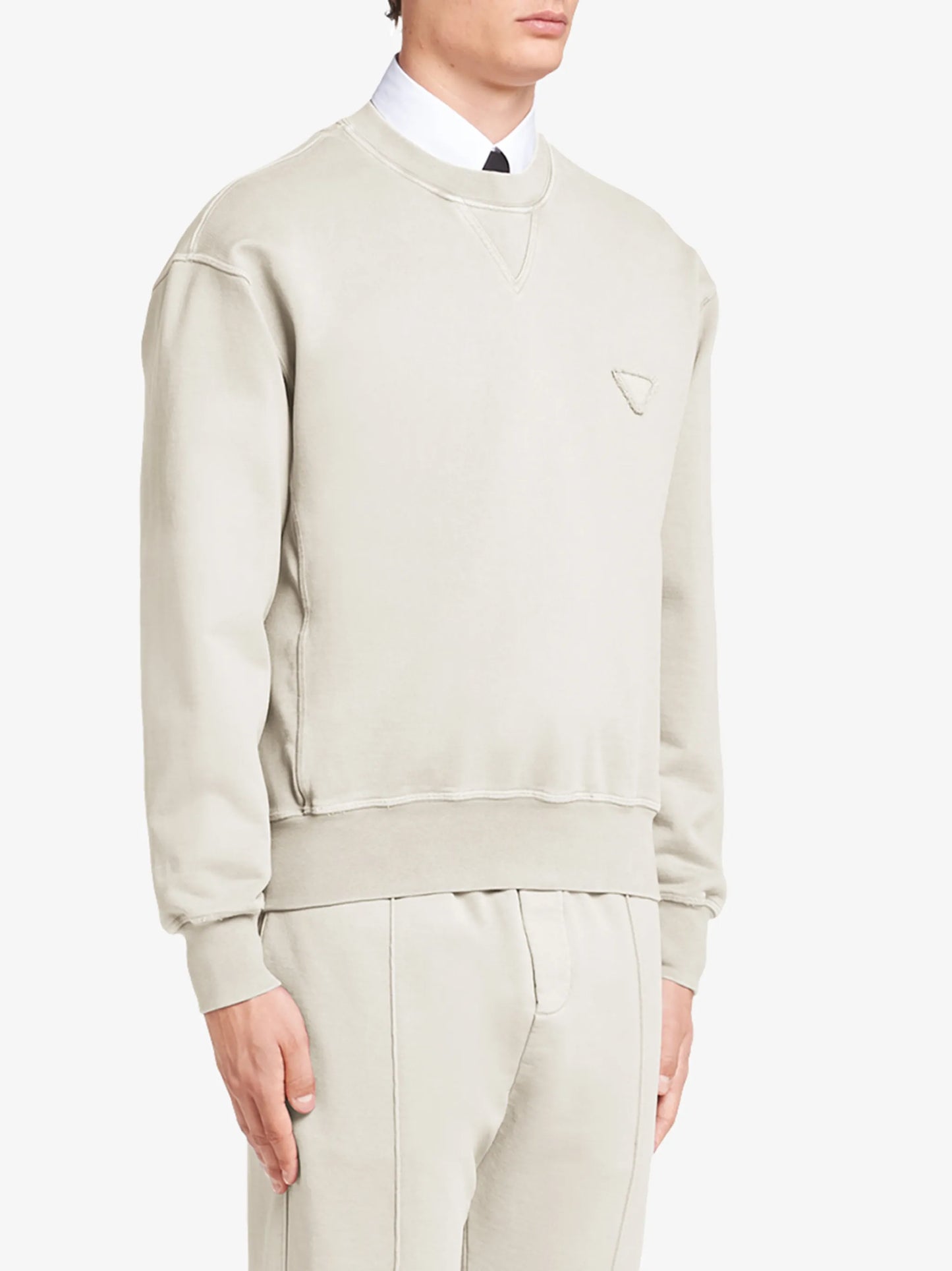 patch detail sweatshirt