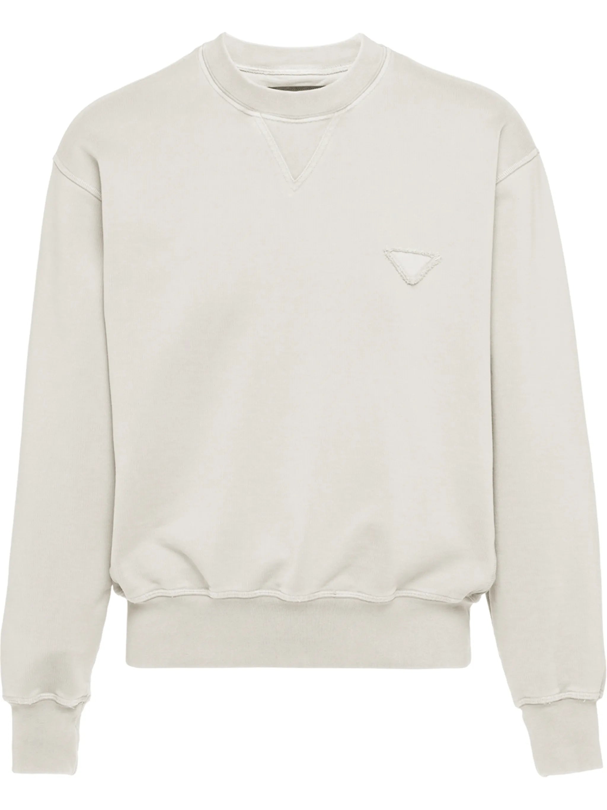 patch detail sweatshirt
