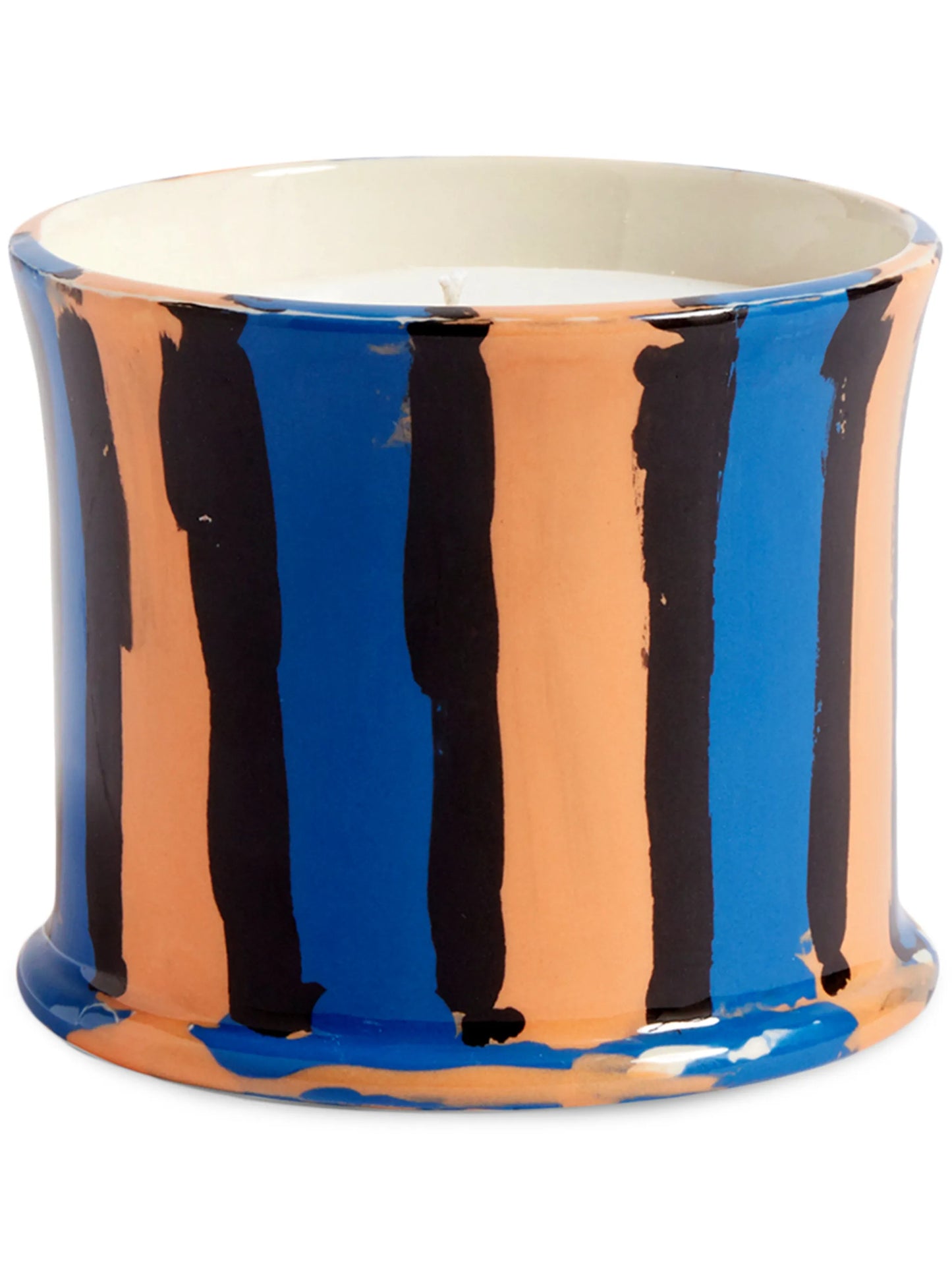 Stripe scented candle