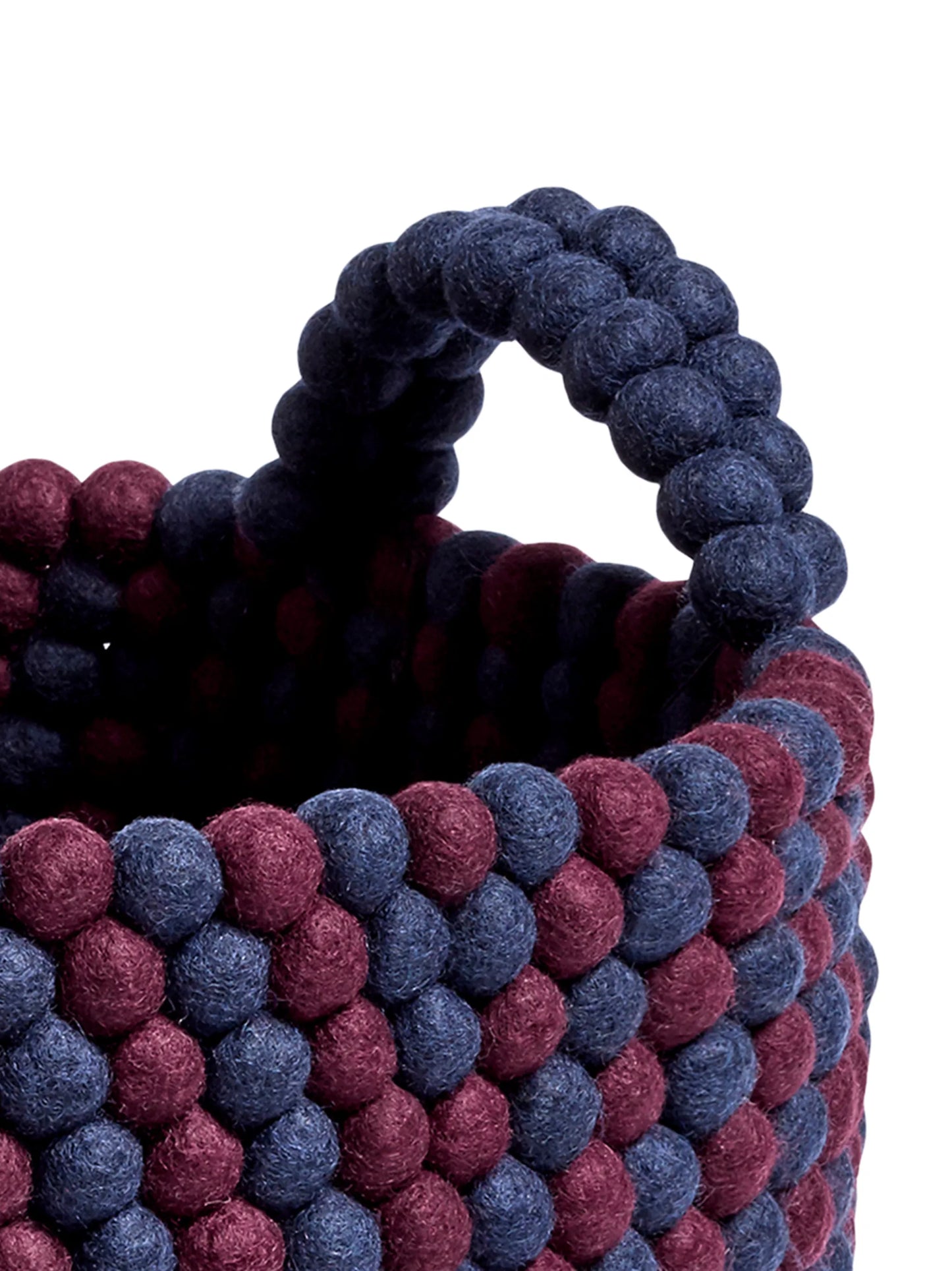 Bead wool basket