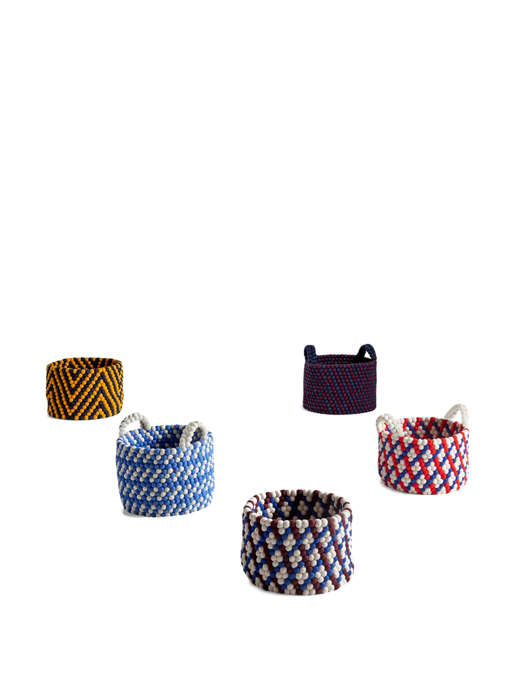 Bead wool basket