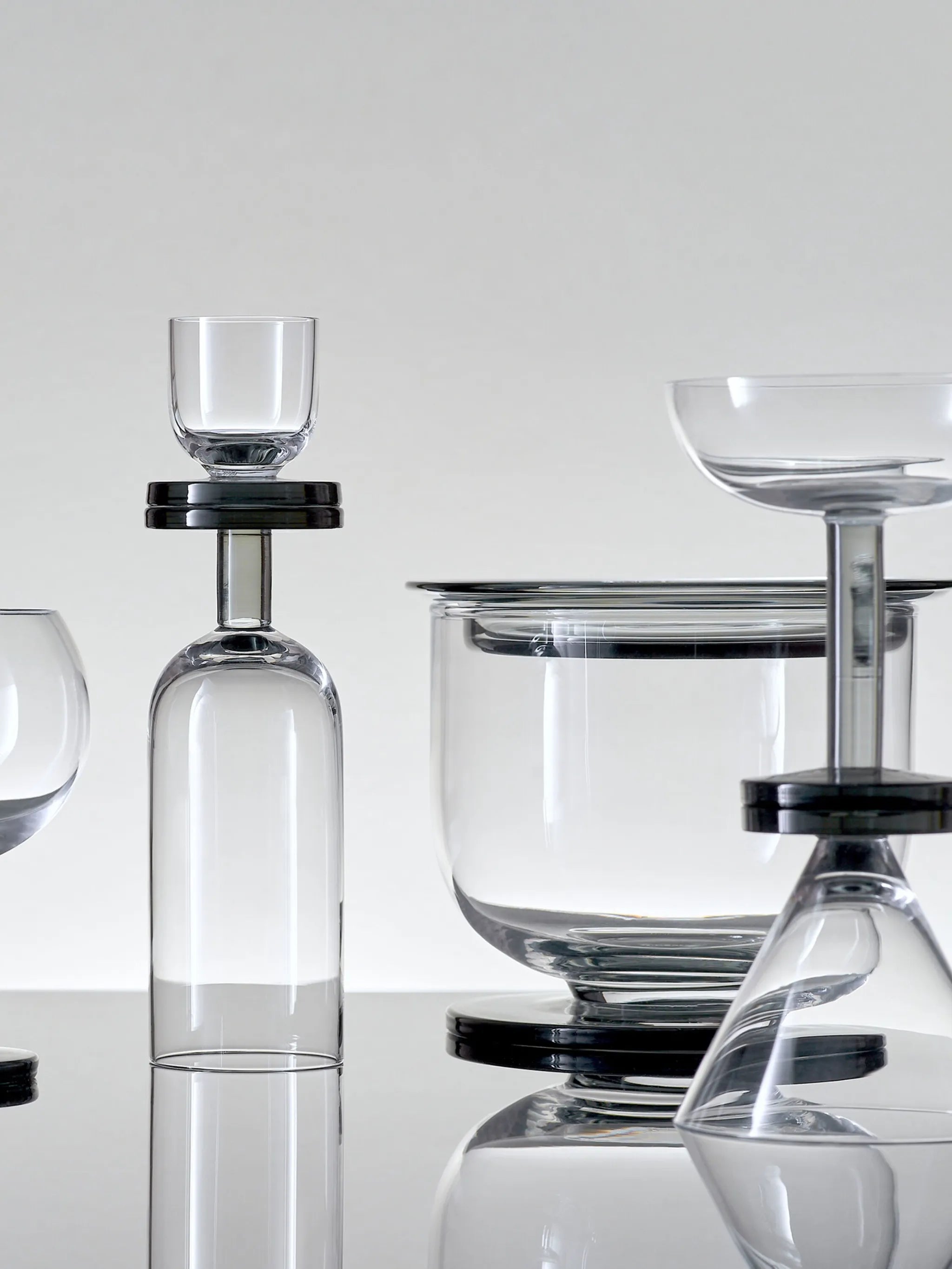 Puck highball glasses (set of 2)