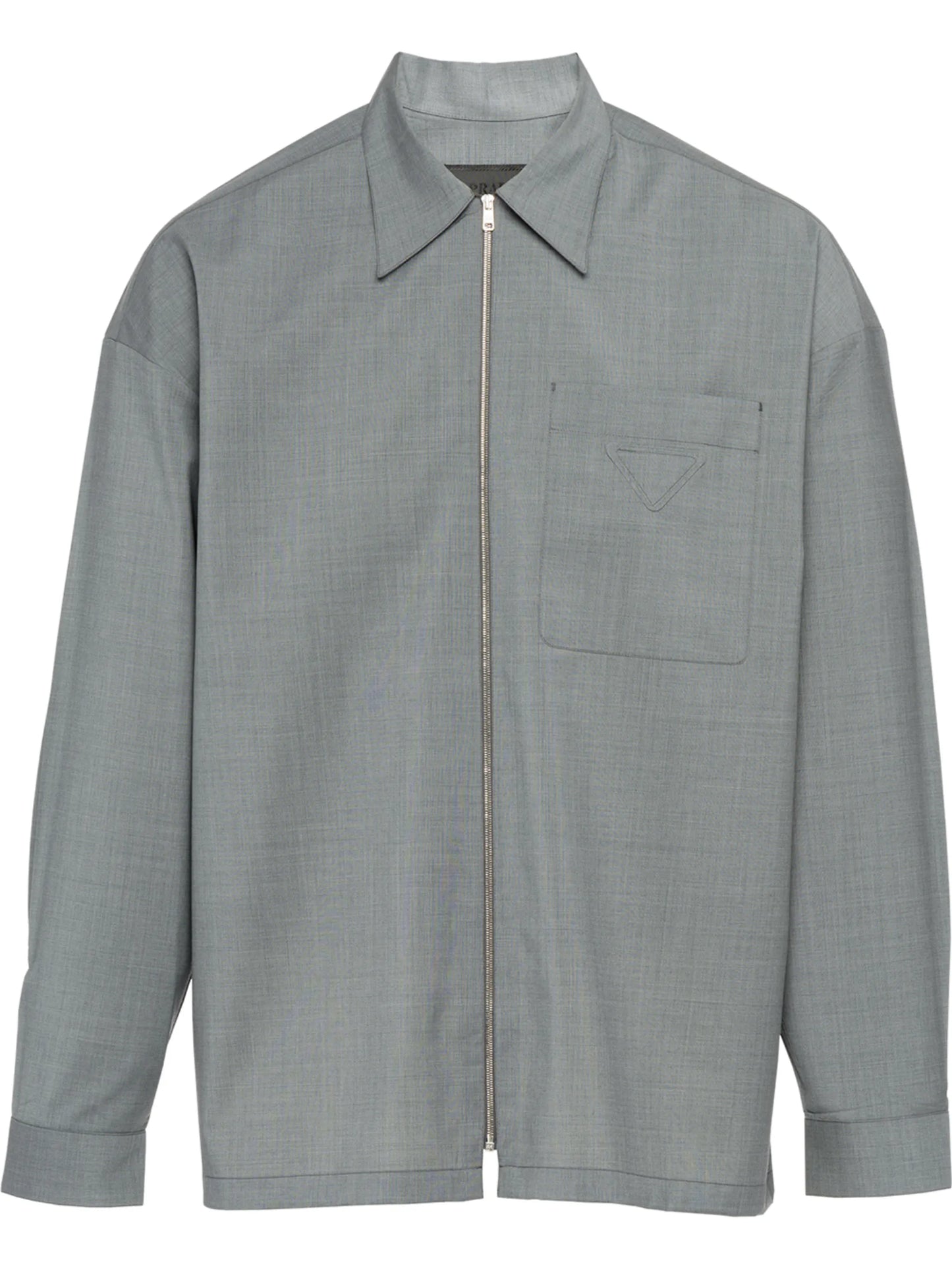 zip-front shirt jacket