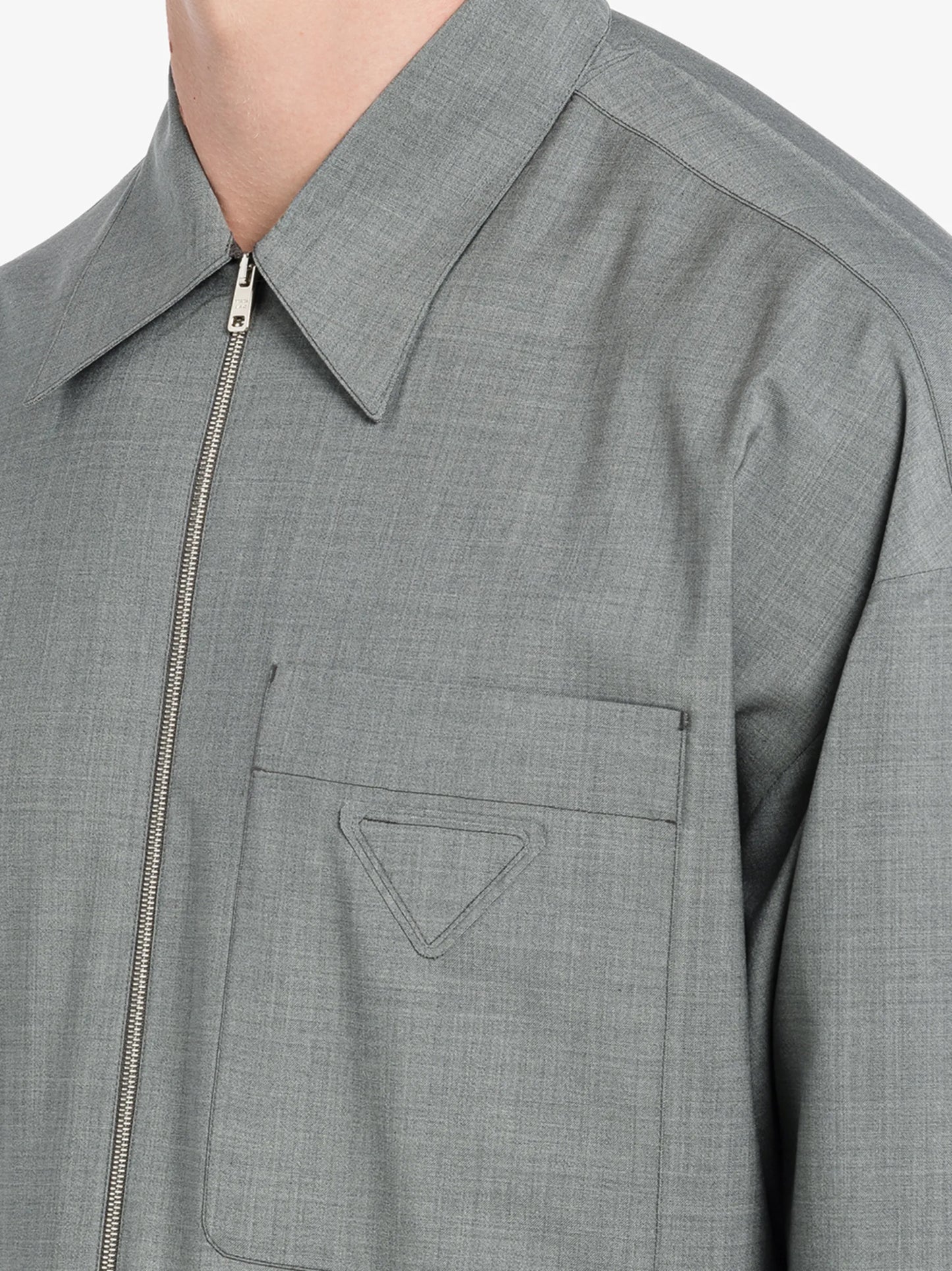 zip-front shirt jacket