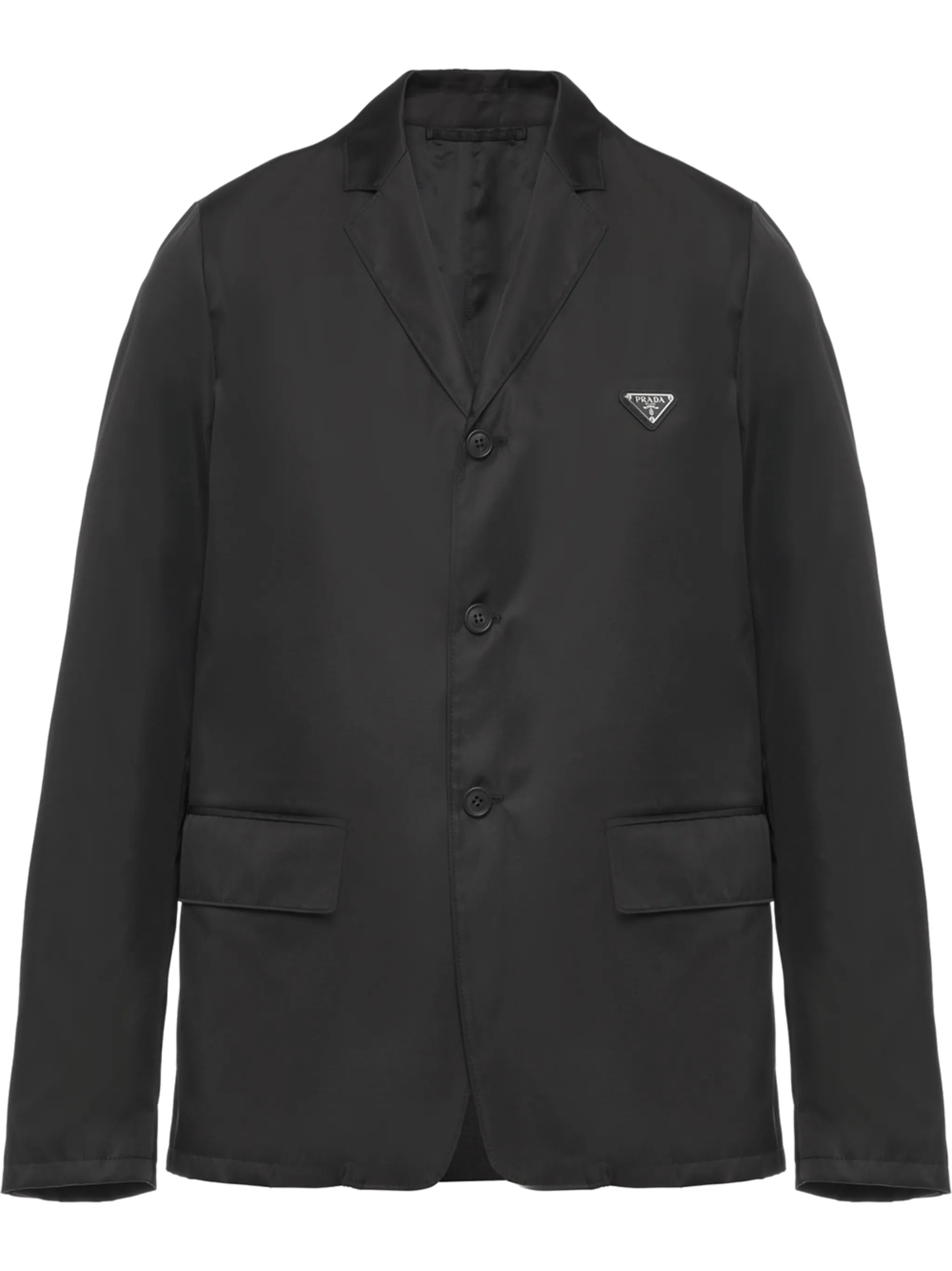 Re-Nylon single-breasted jacket
