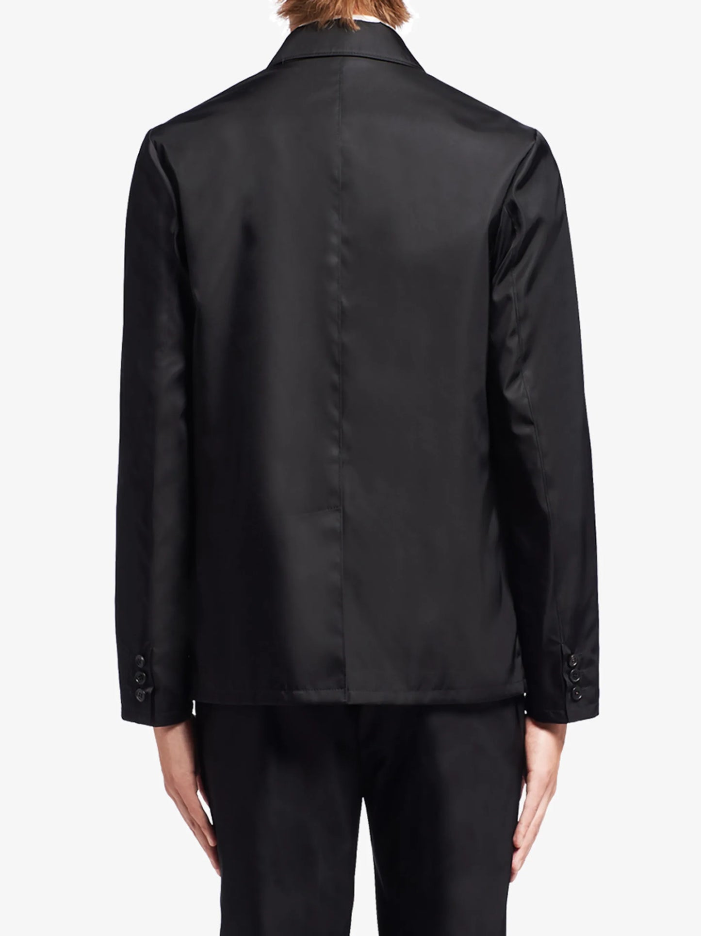 Re-Nylon single-breasted jacket