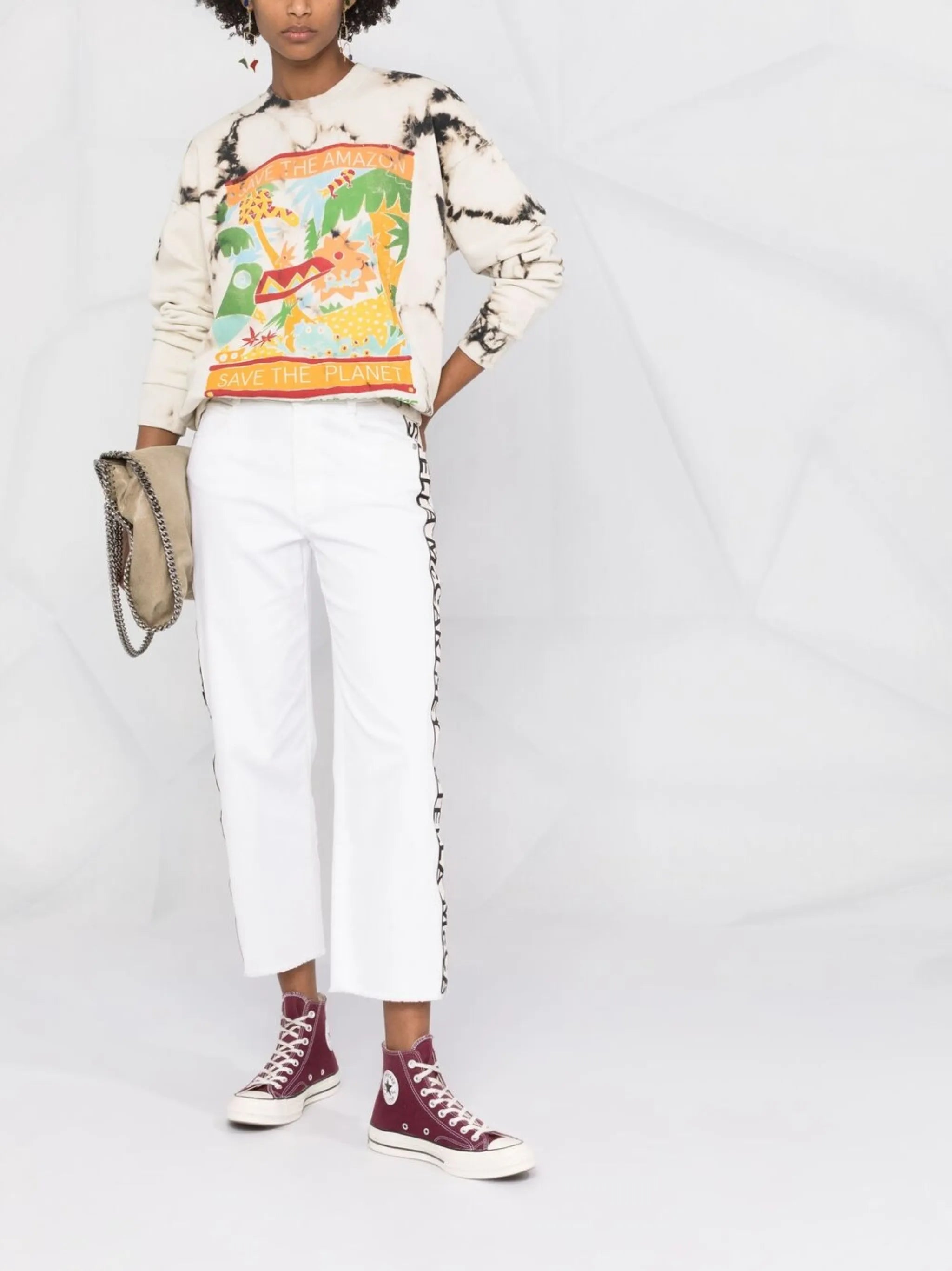 x Greenpeace printed sweatshirt