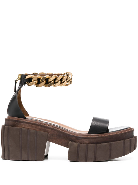 Falabella platform sandals