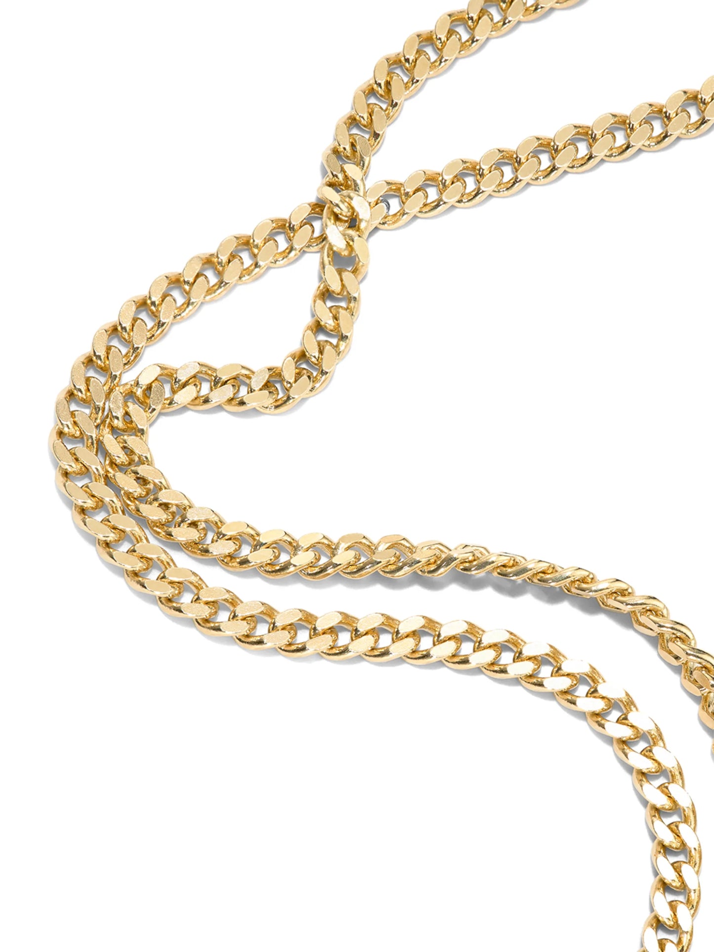 14kt gold Sports chain necklace