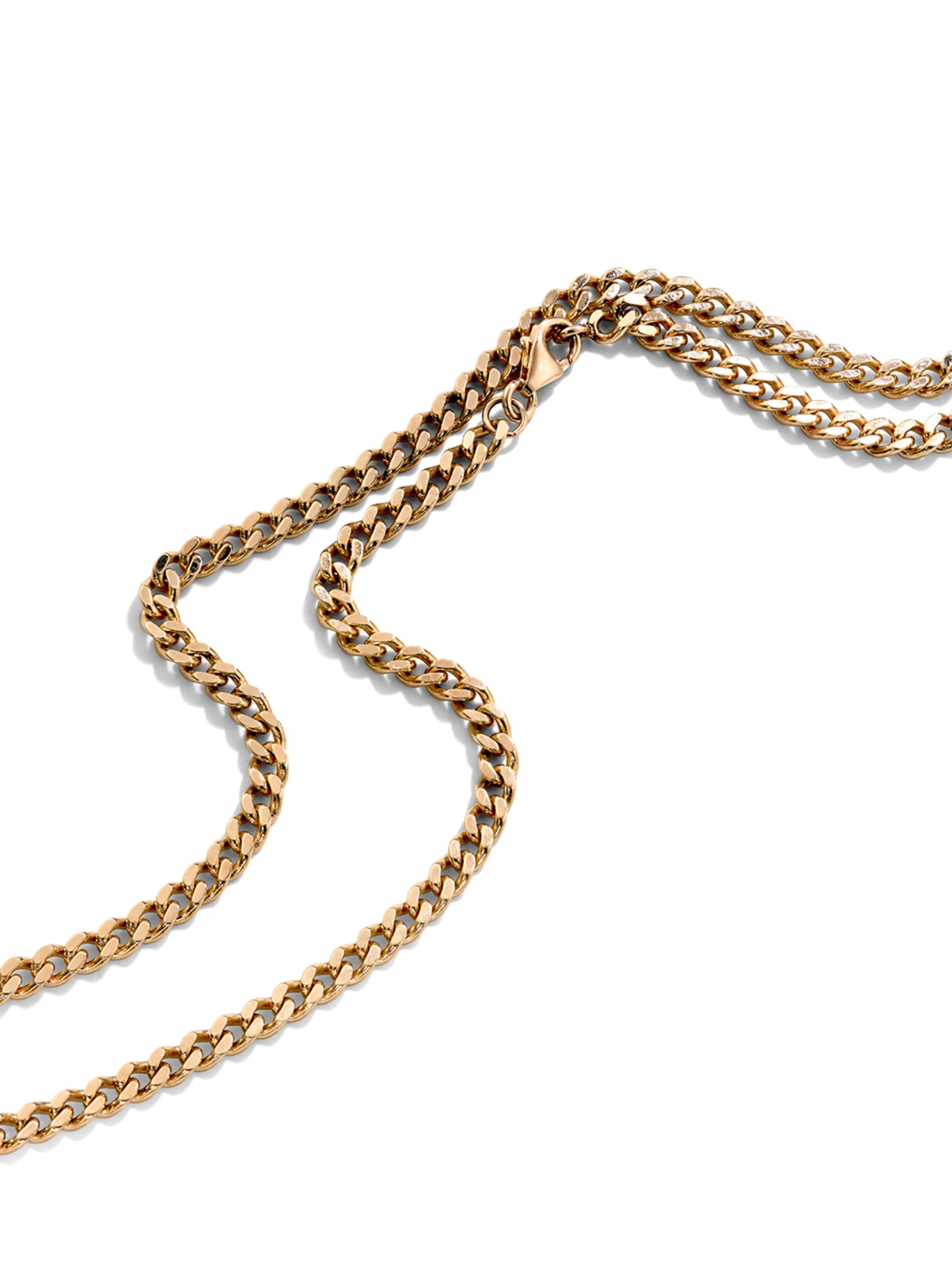 14kt gold Sports chain necklace