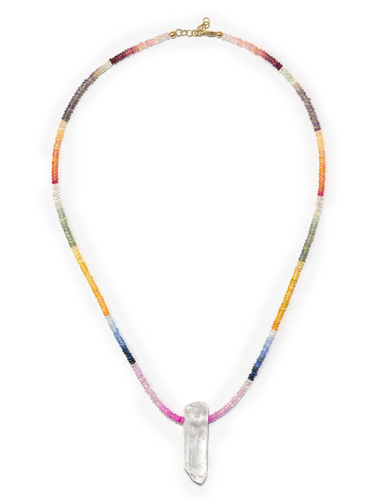 9kt yellow gold charm necklace