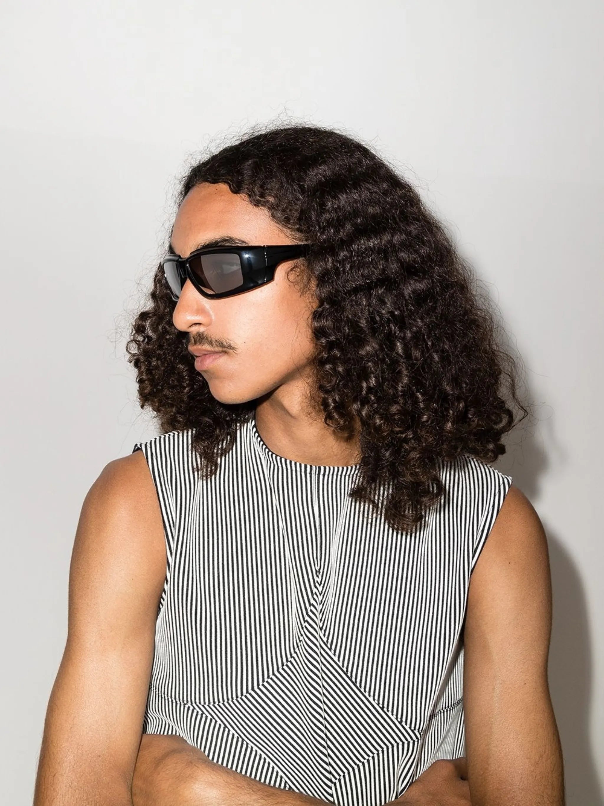 rectangle-frame sunglasses