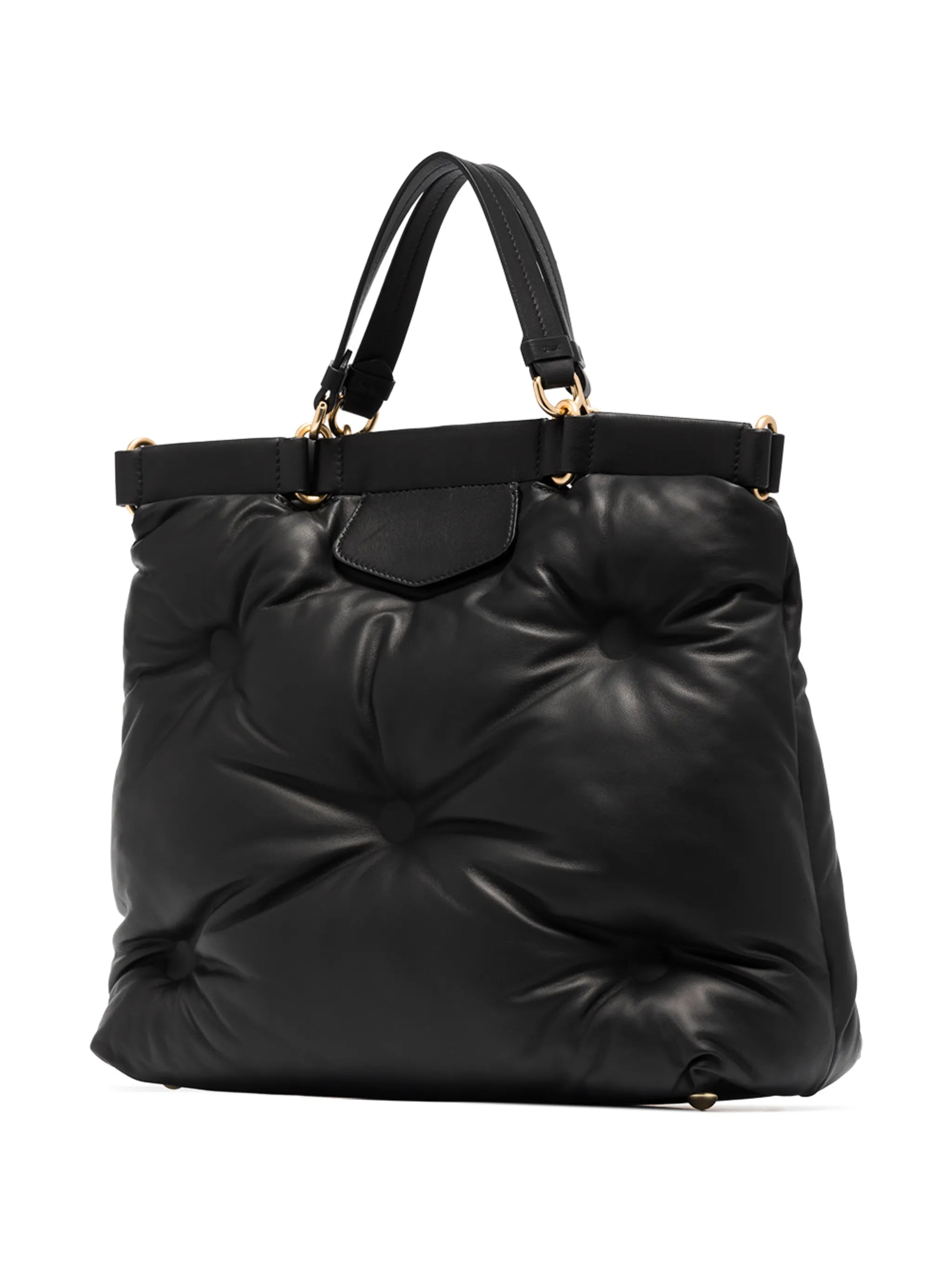 Glam Slam quilted tote bag