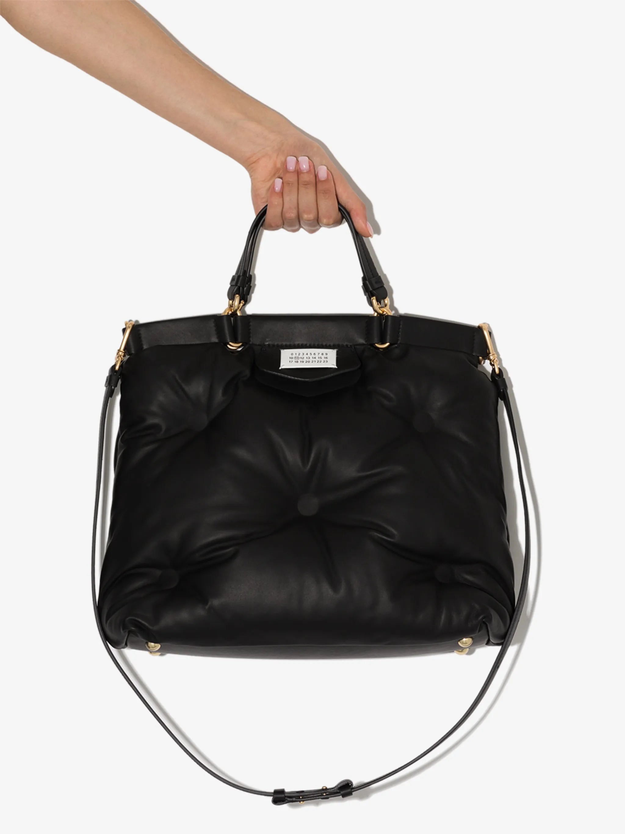 Glam Slam quilted tote bag