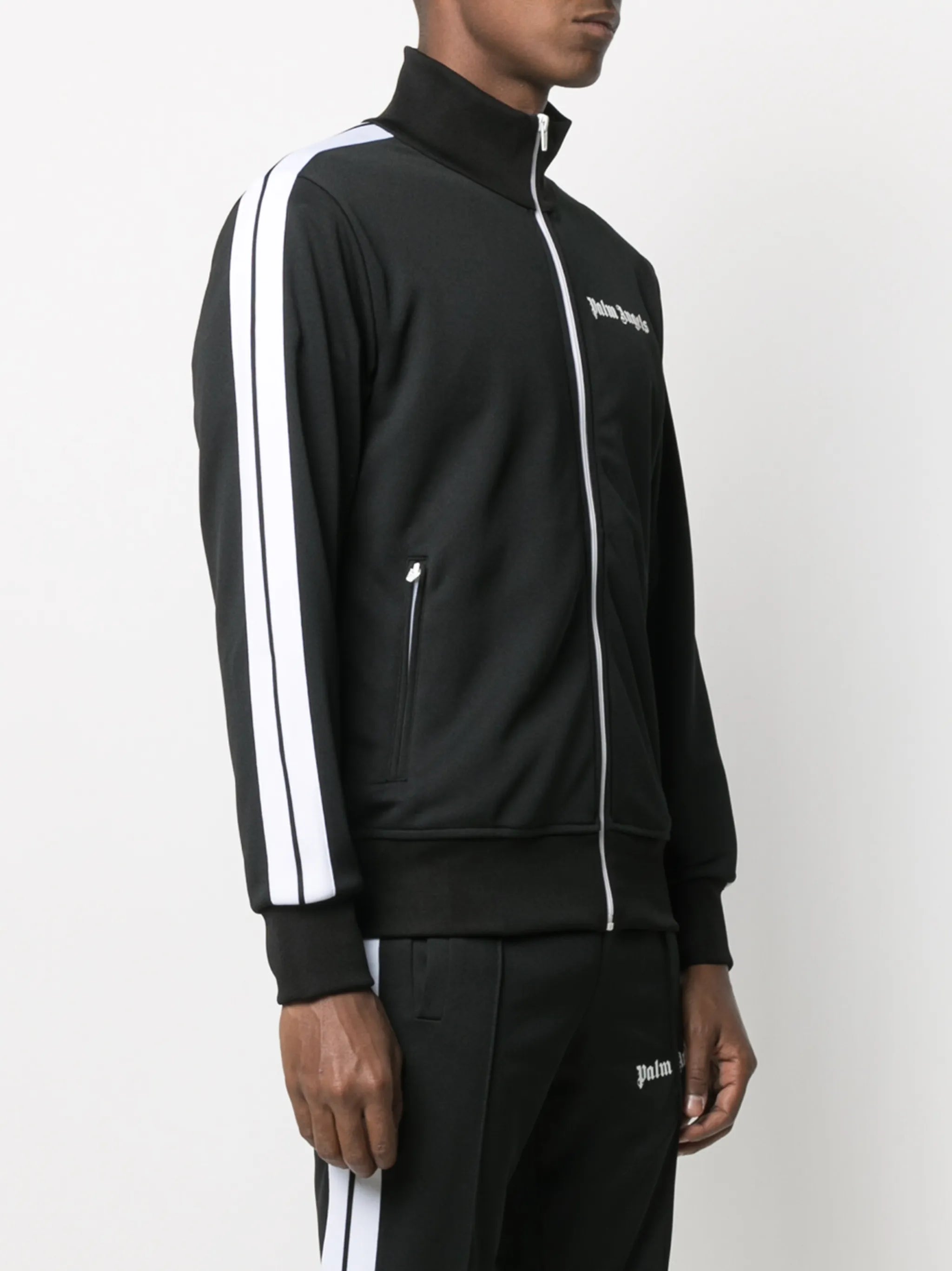 chest logo-print track jacket