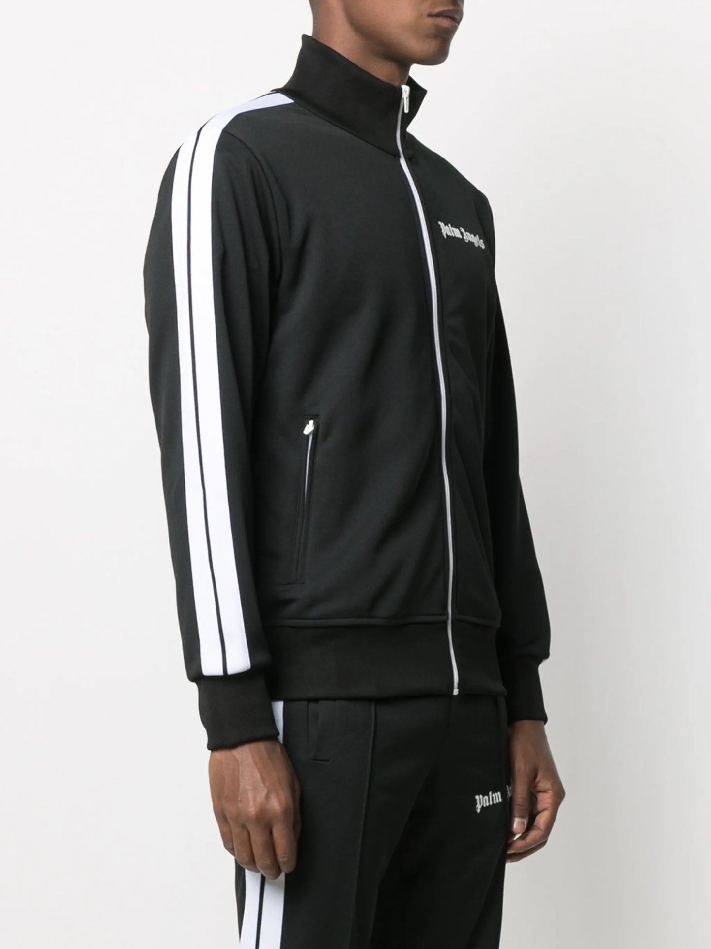chest logo-print track jacket