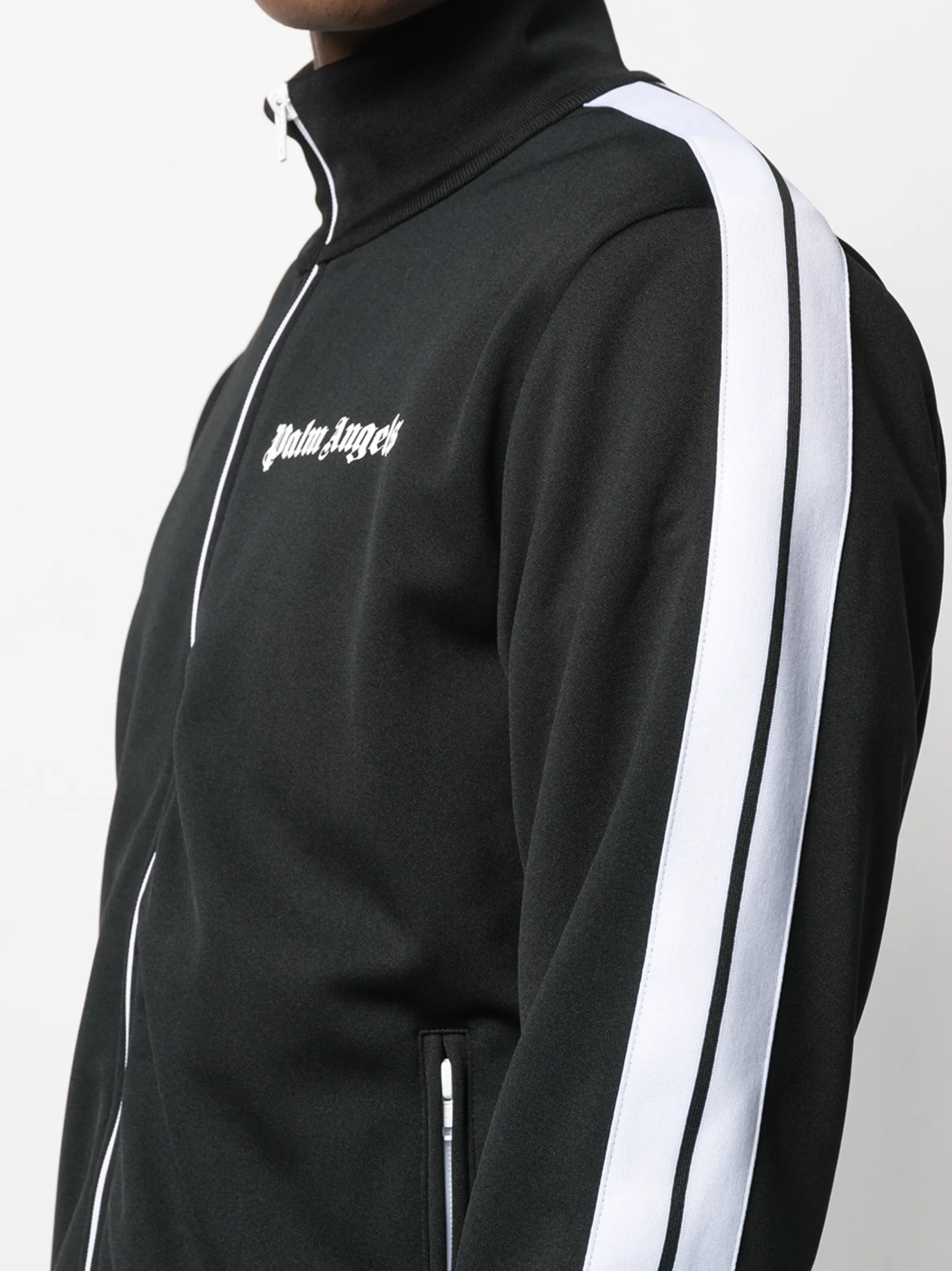 chest logo-print track jacket