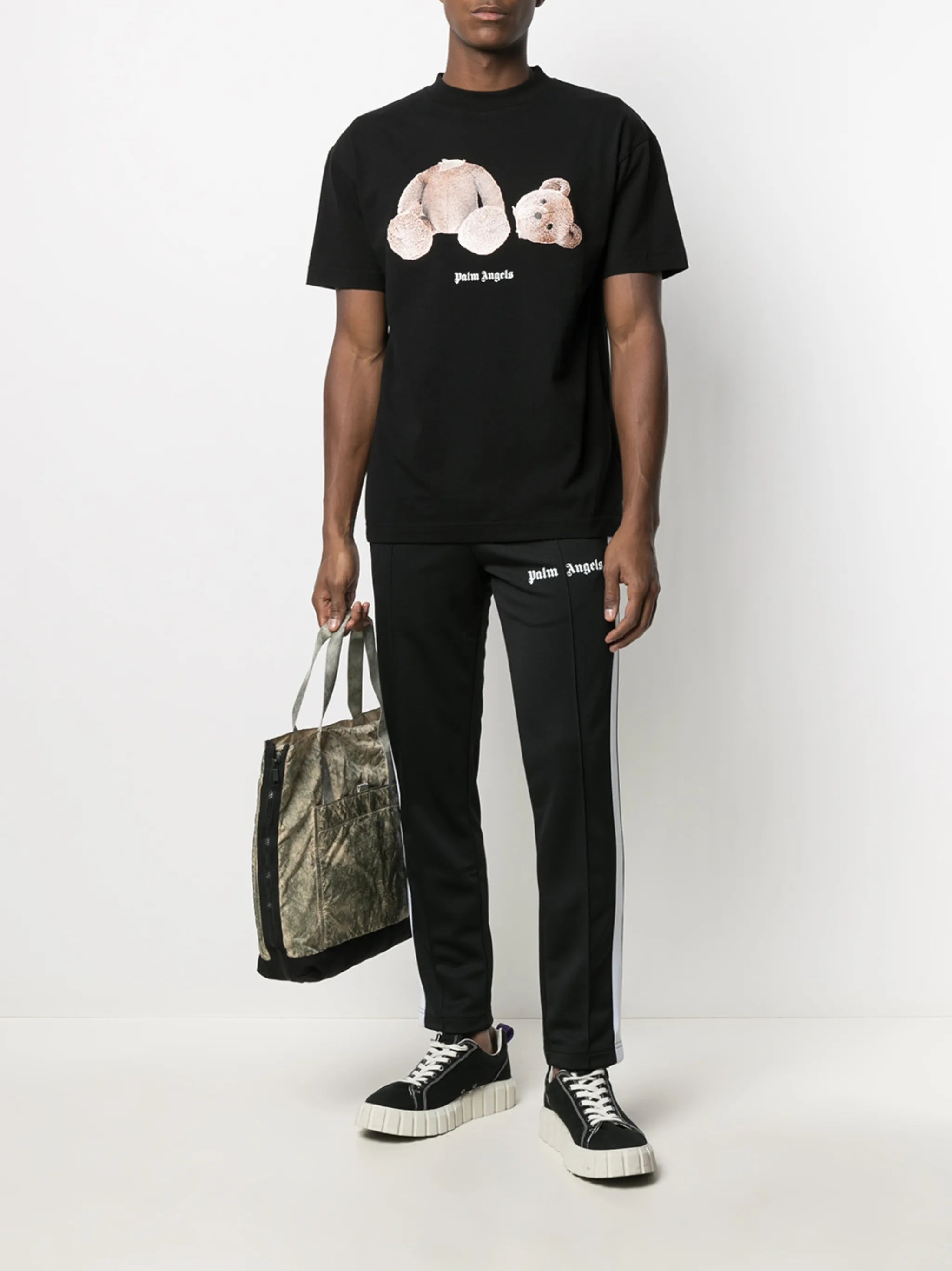 logo track pants
