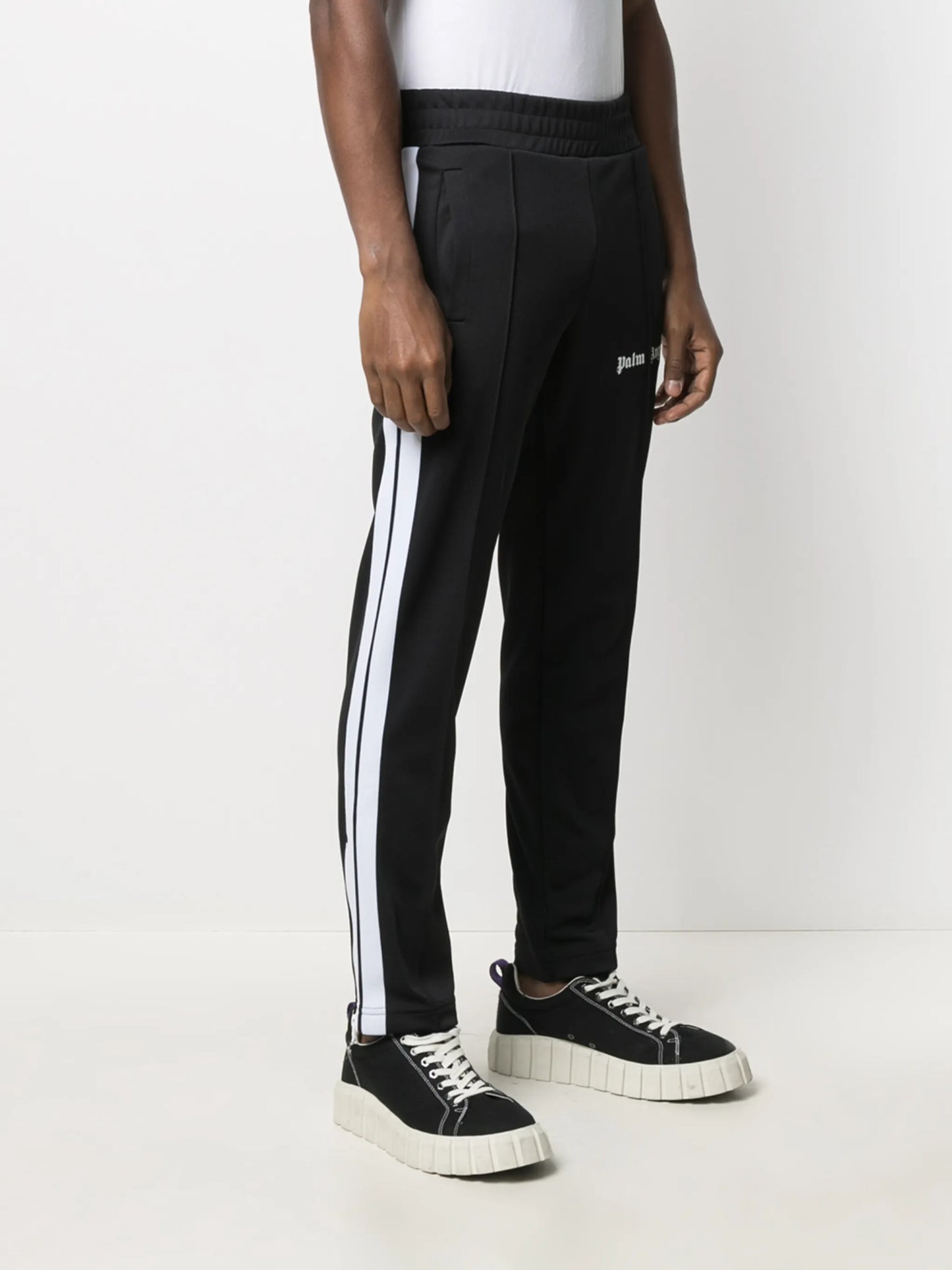 logo-print slim track pants