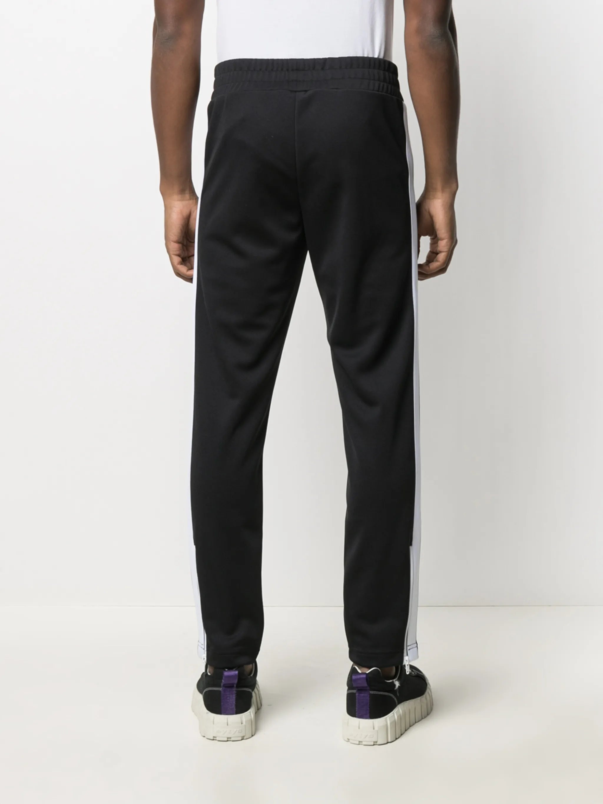 logo-print slim track pants