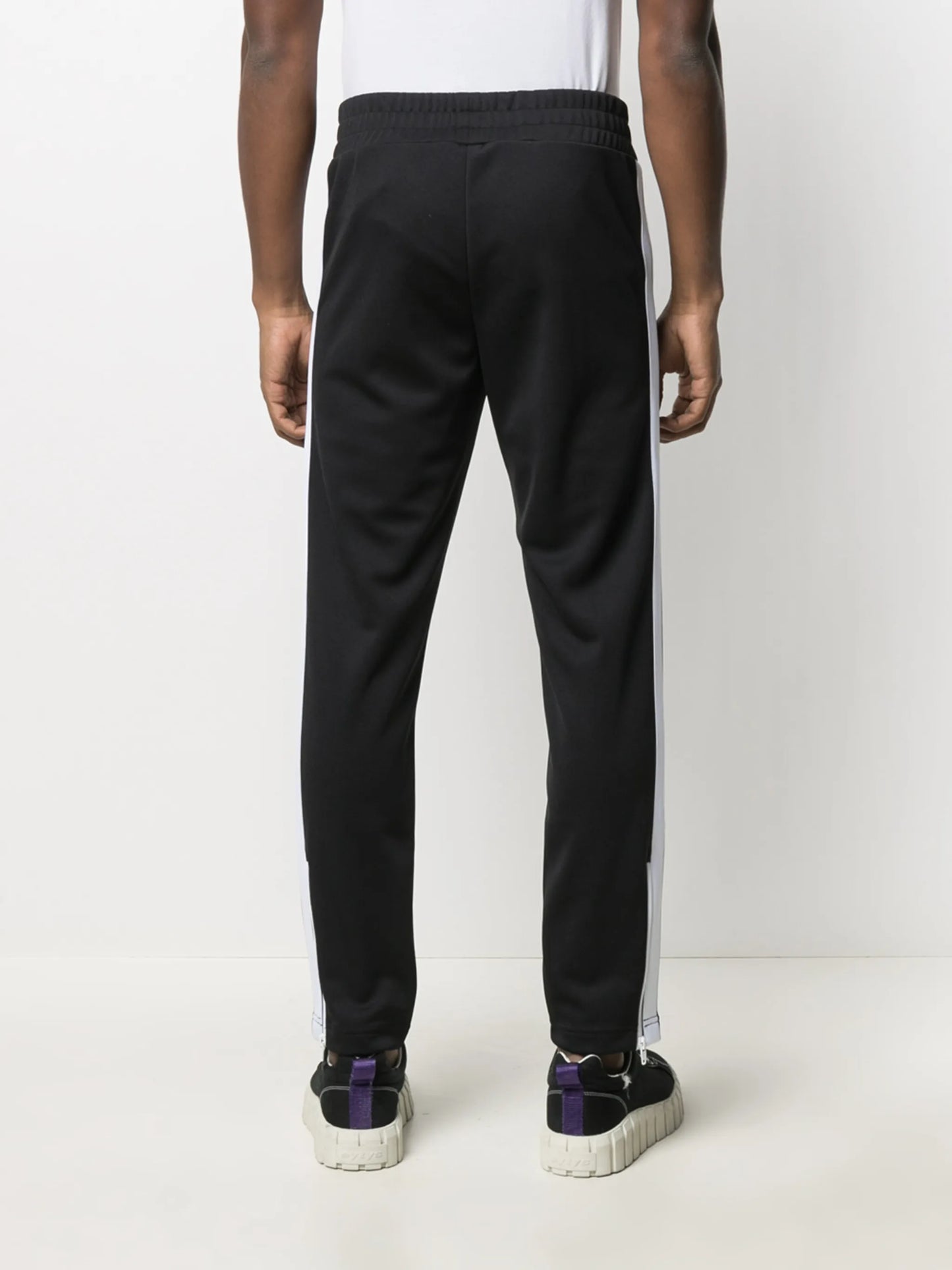 logo-print slim track pants