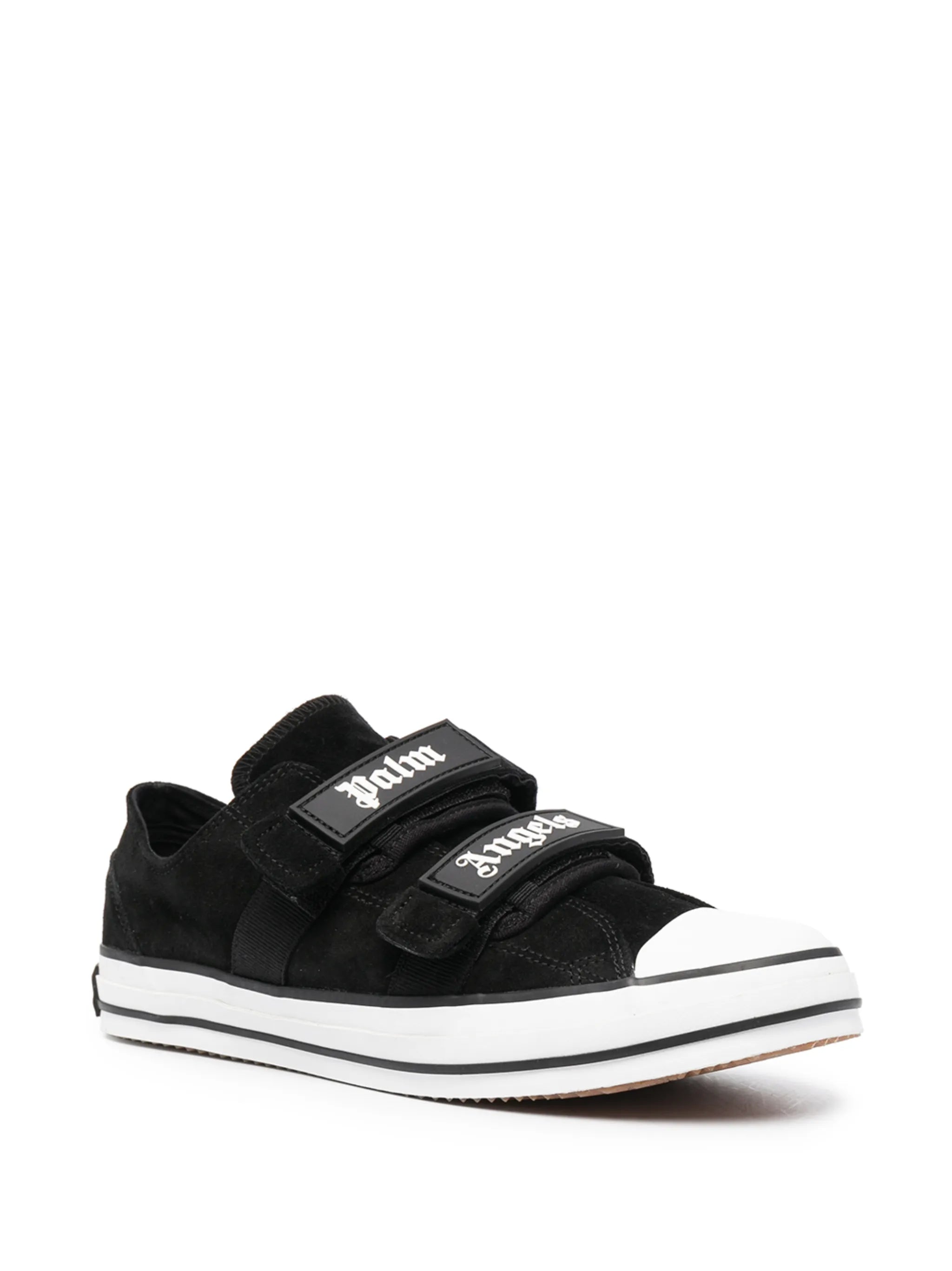 Vulcanized touch-strap sneakers