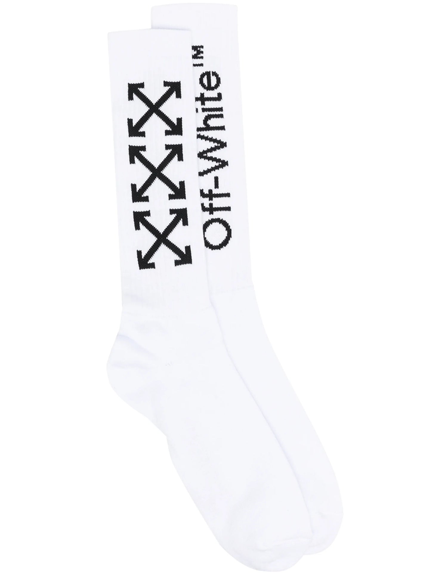 mid-length Arrows-motif socks
