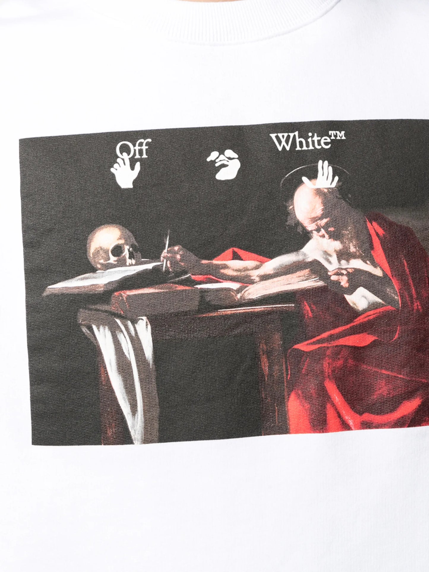 Caravaggio print sweatshirt