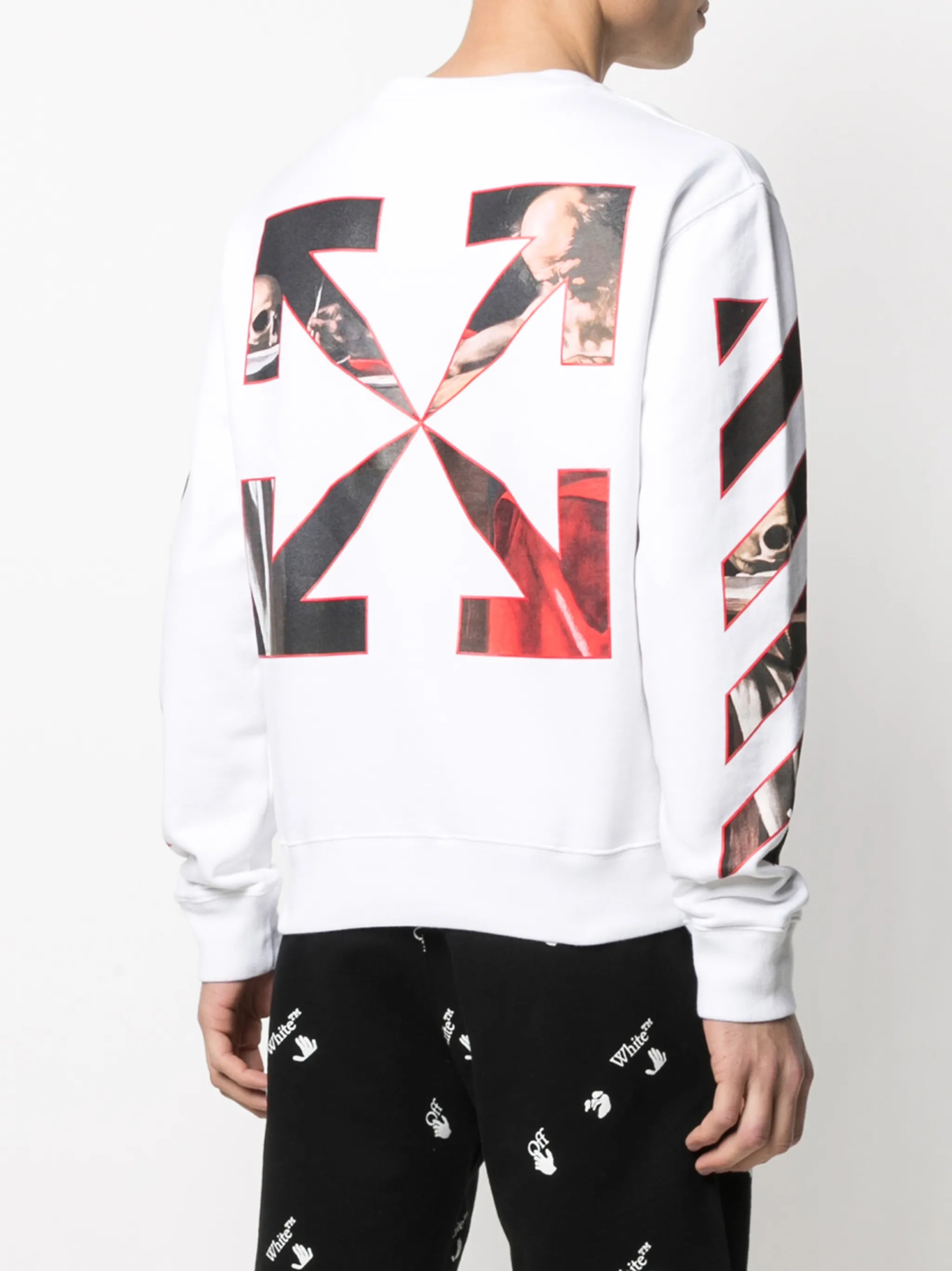 Caravaggio print sweatshirt