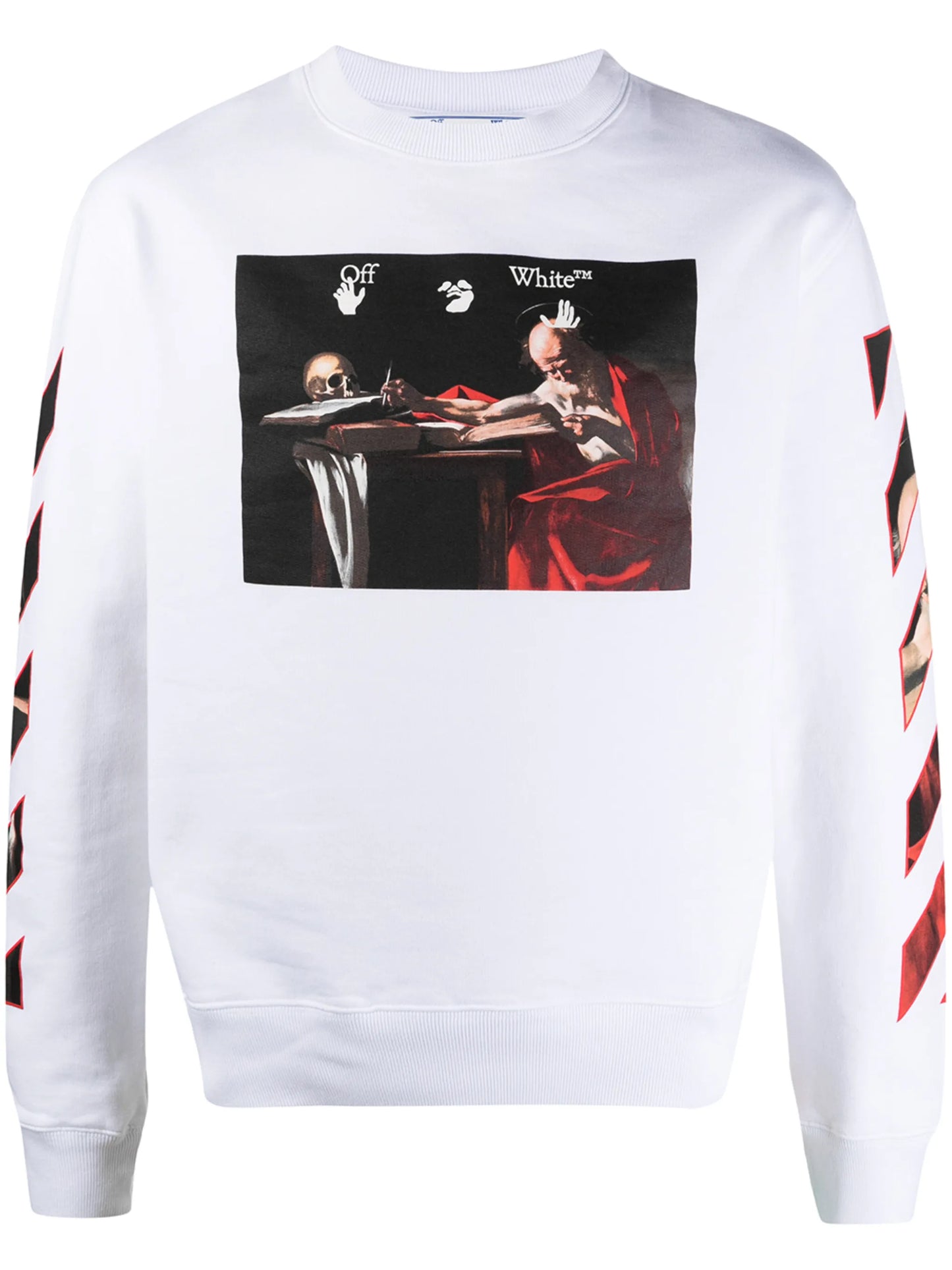 Caravaggio print sweatshirt