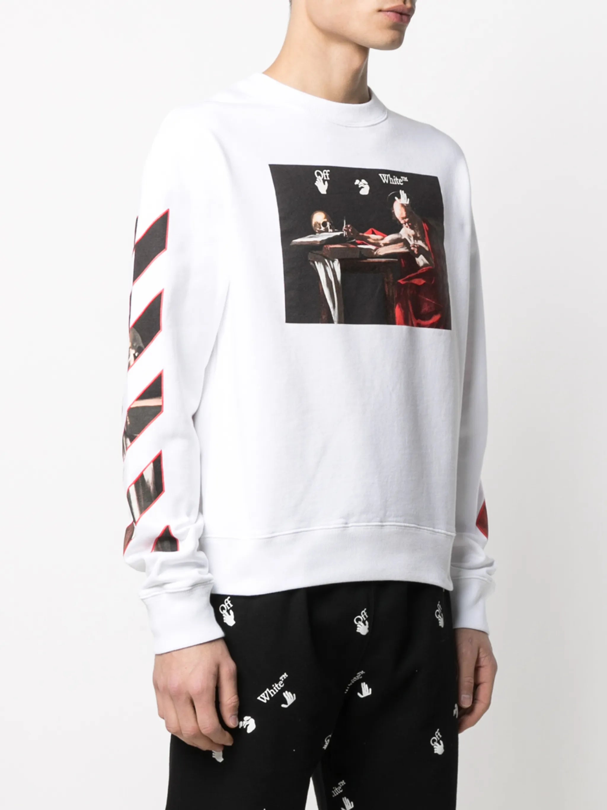 Caravaggio print sweatshirt