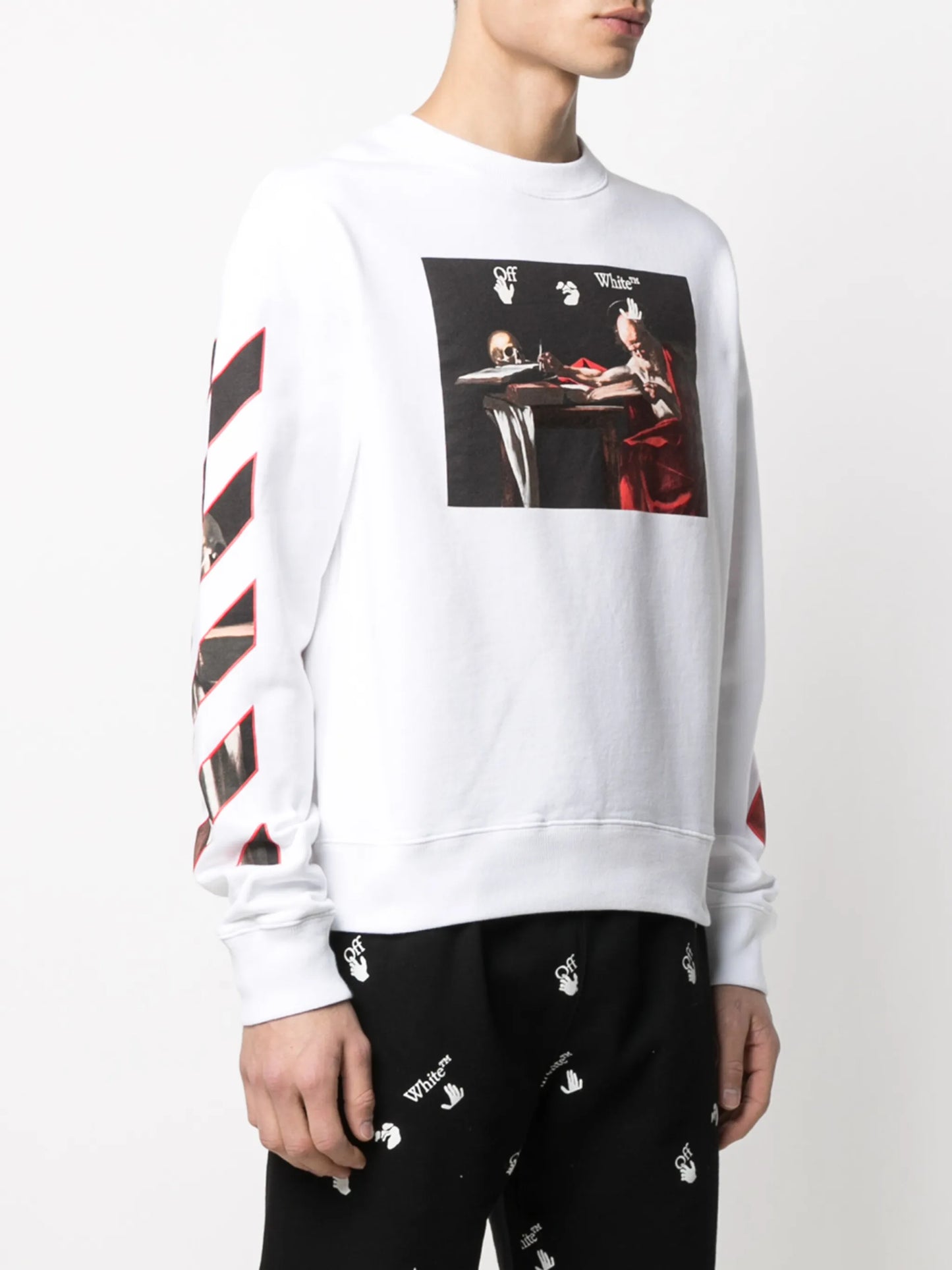 Caravaggio print sweatshirt
