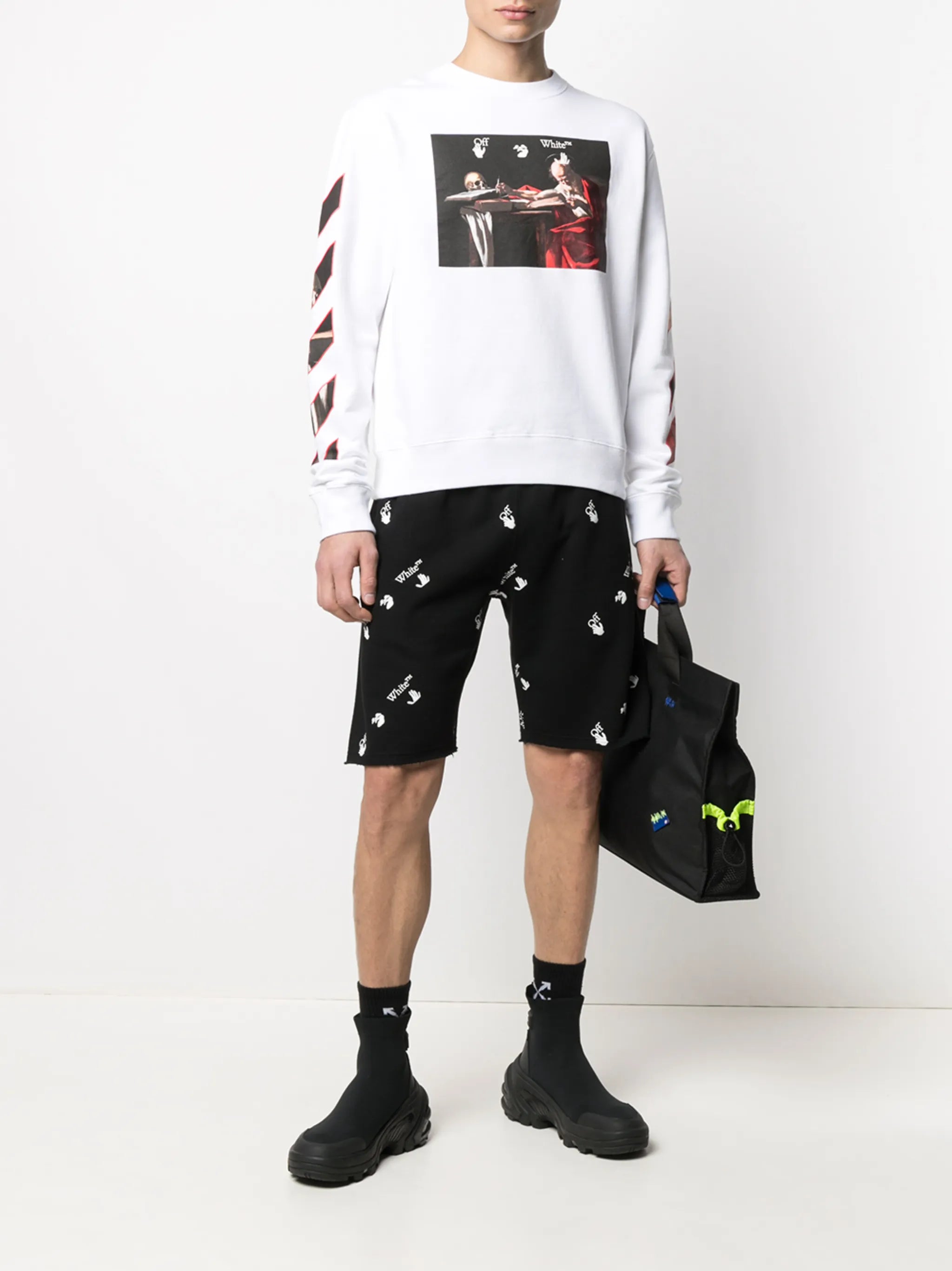 Caravaggio print sweatshirt