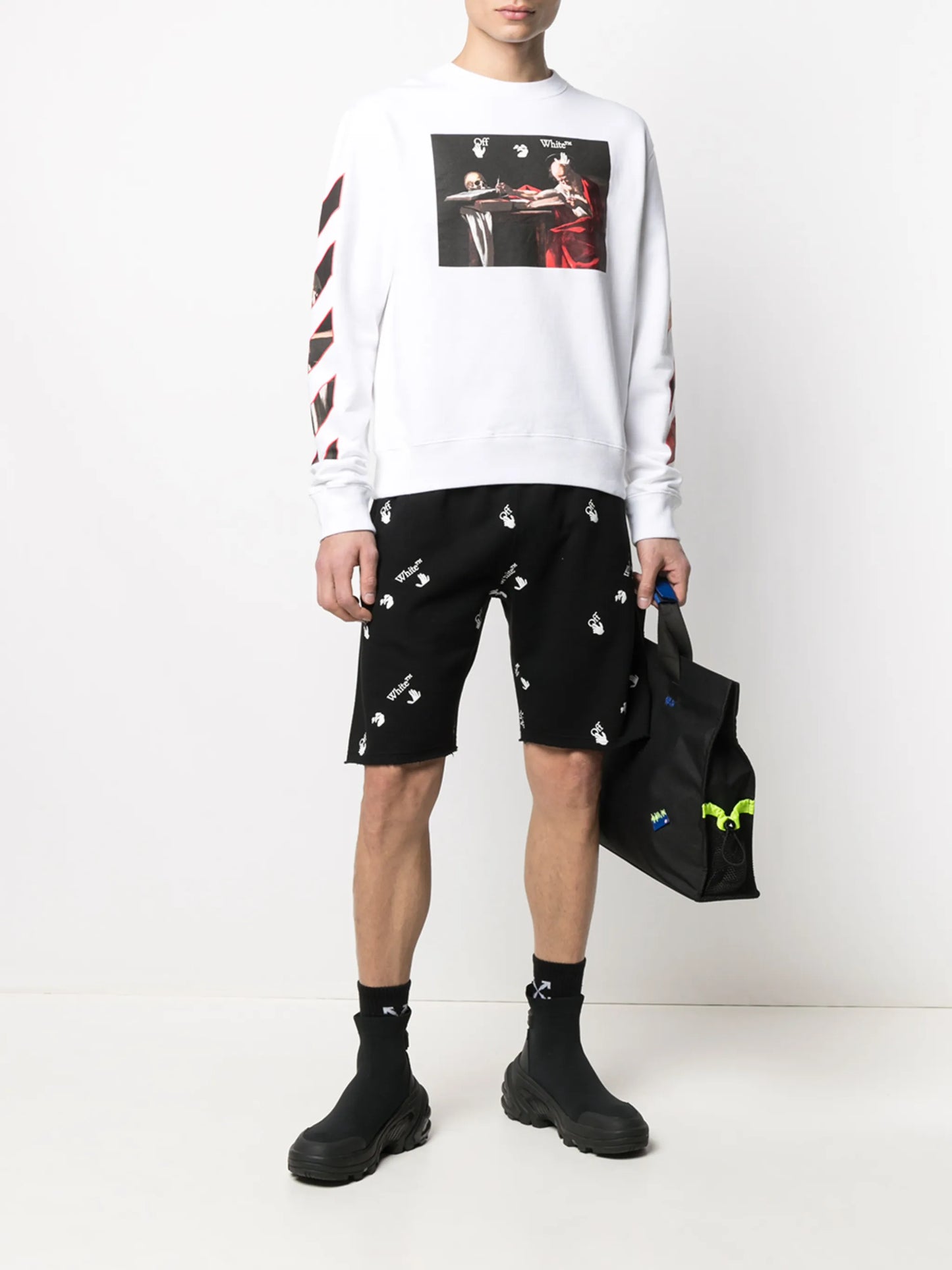 Caravaggio print sweatshirt
