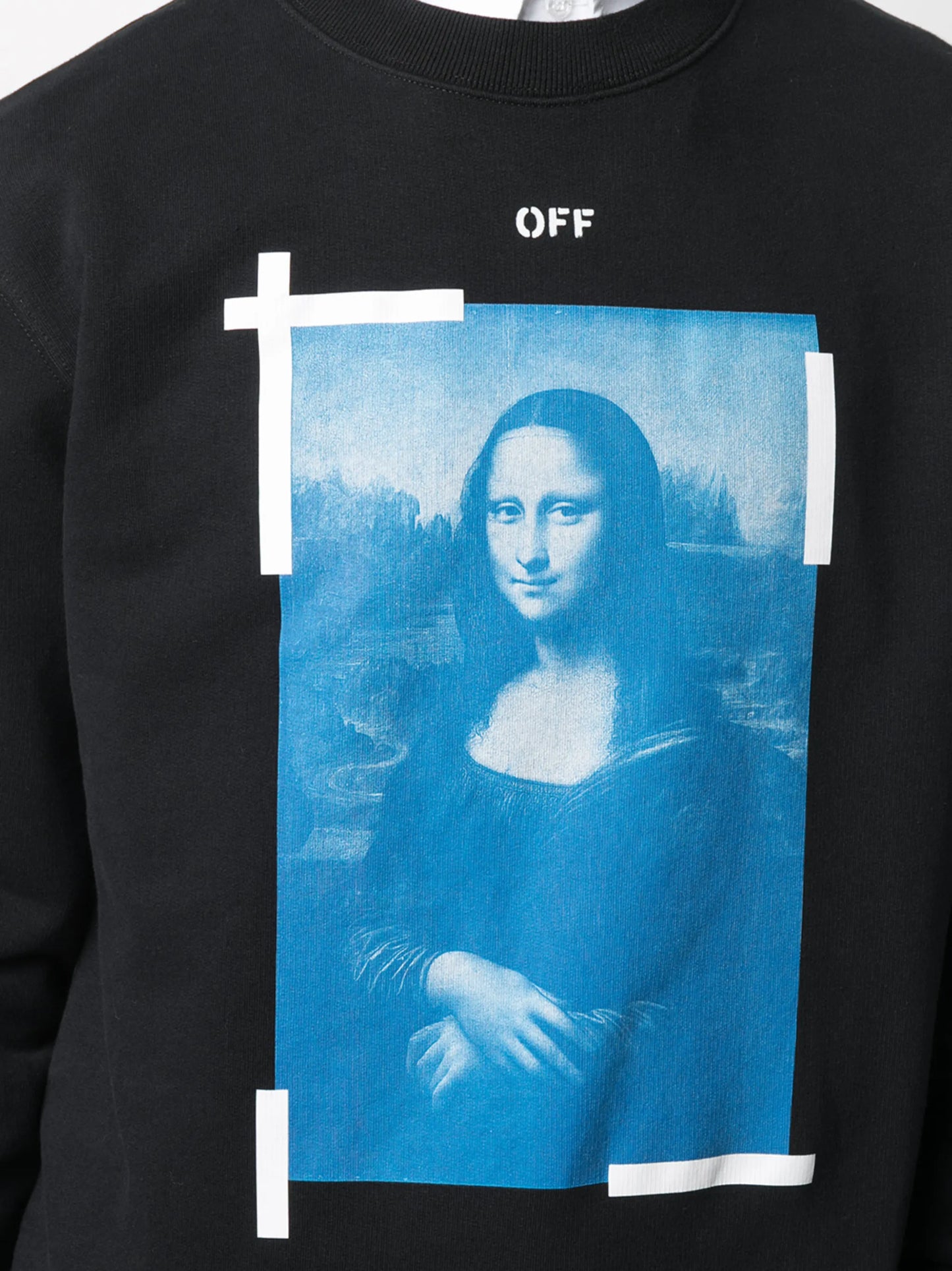 Mona Lisa print sweatshirt