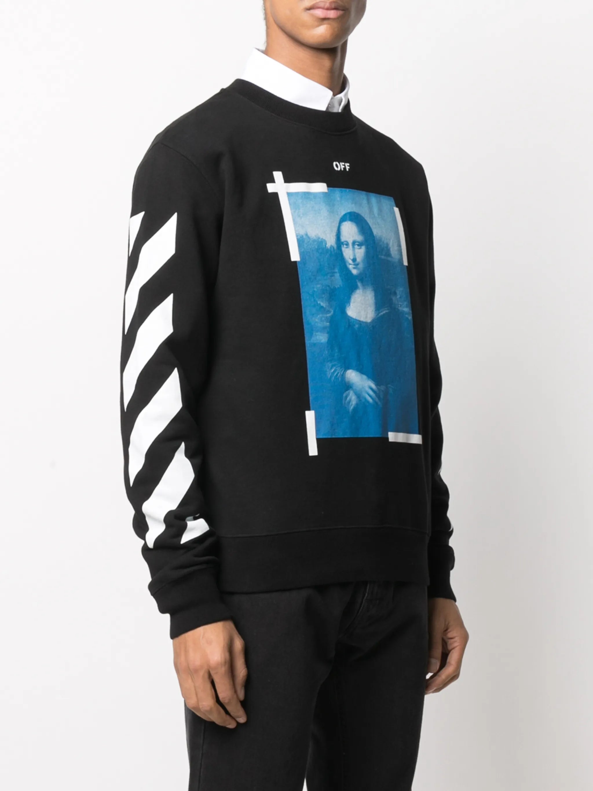Mona Lisa print sweatshirt
