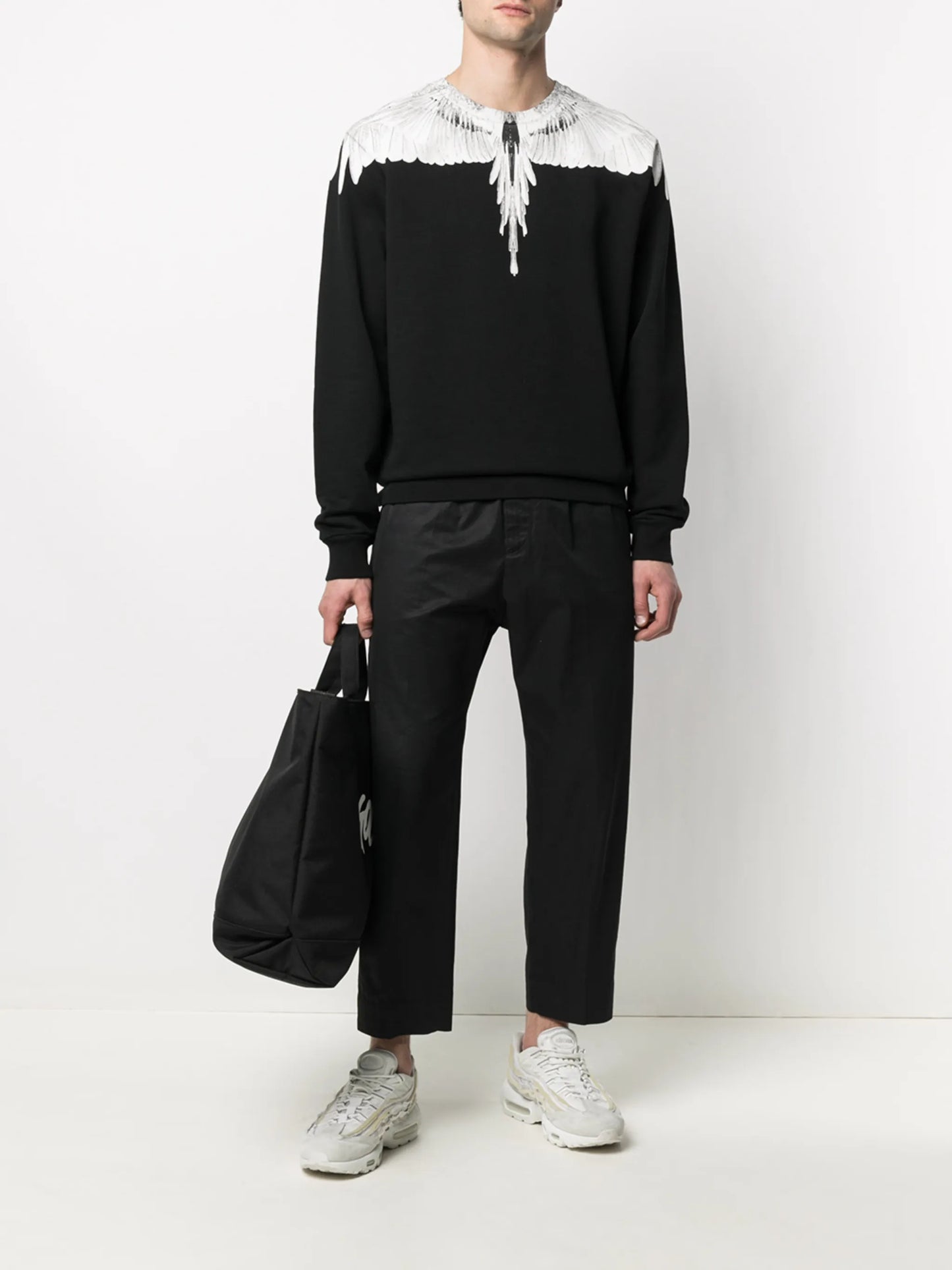 Wings crew neck sweatshirt