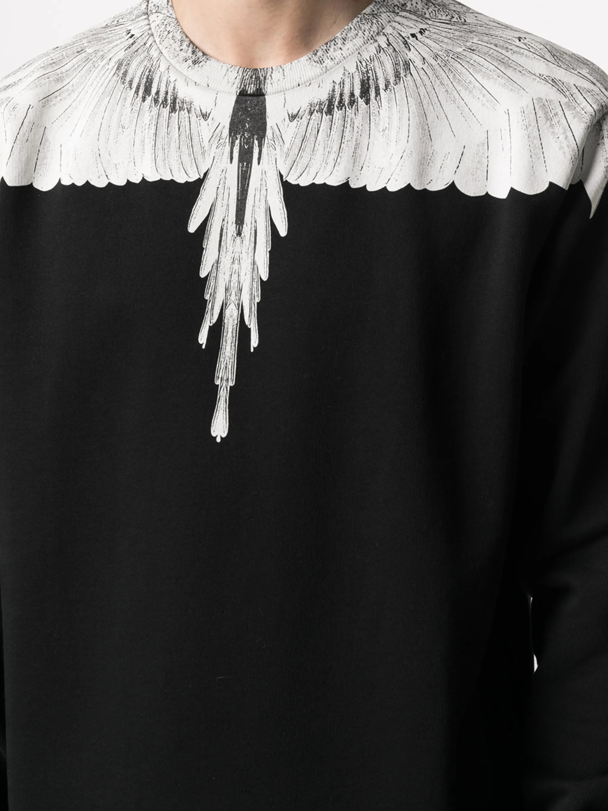 Wings crew neck sweatshirt