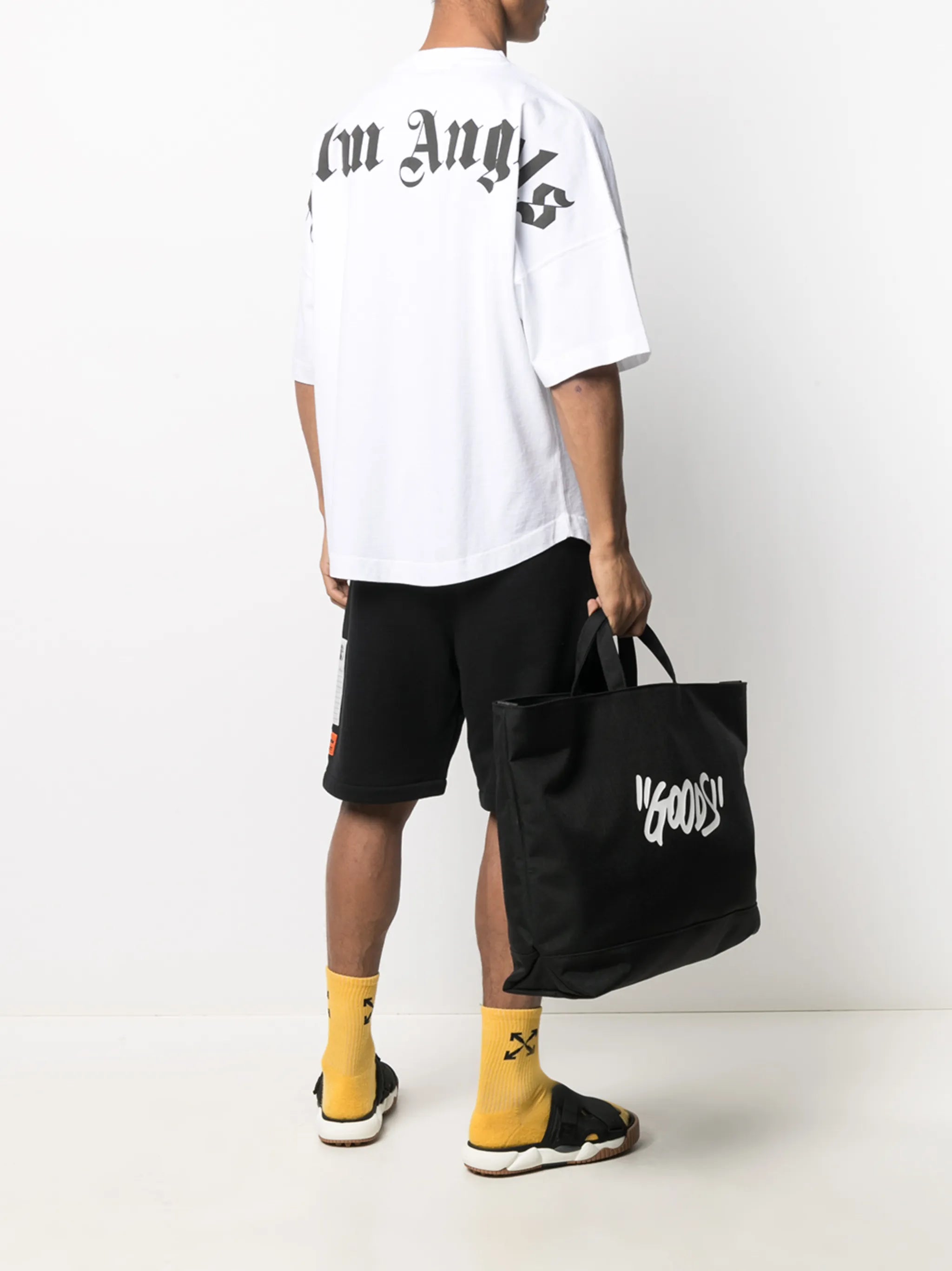 logo-print oversized T-shirt