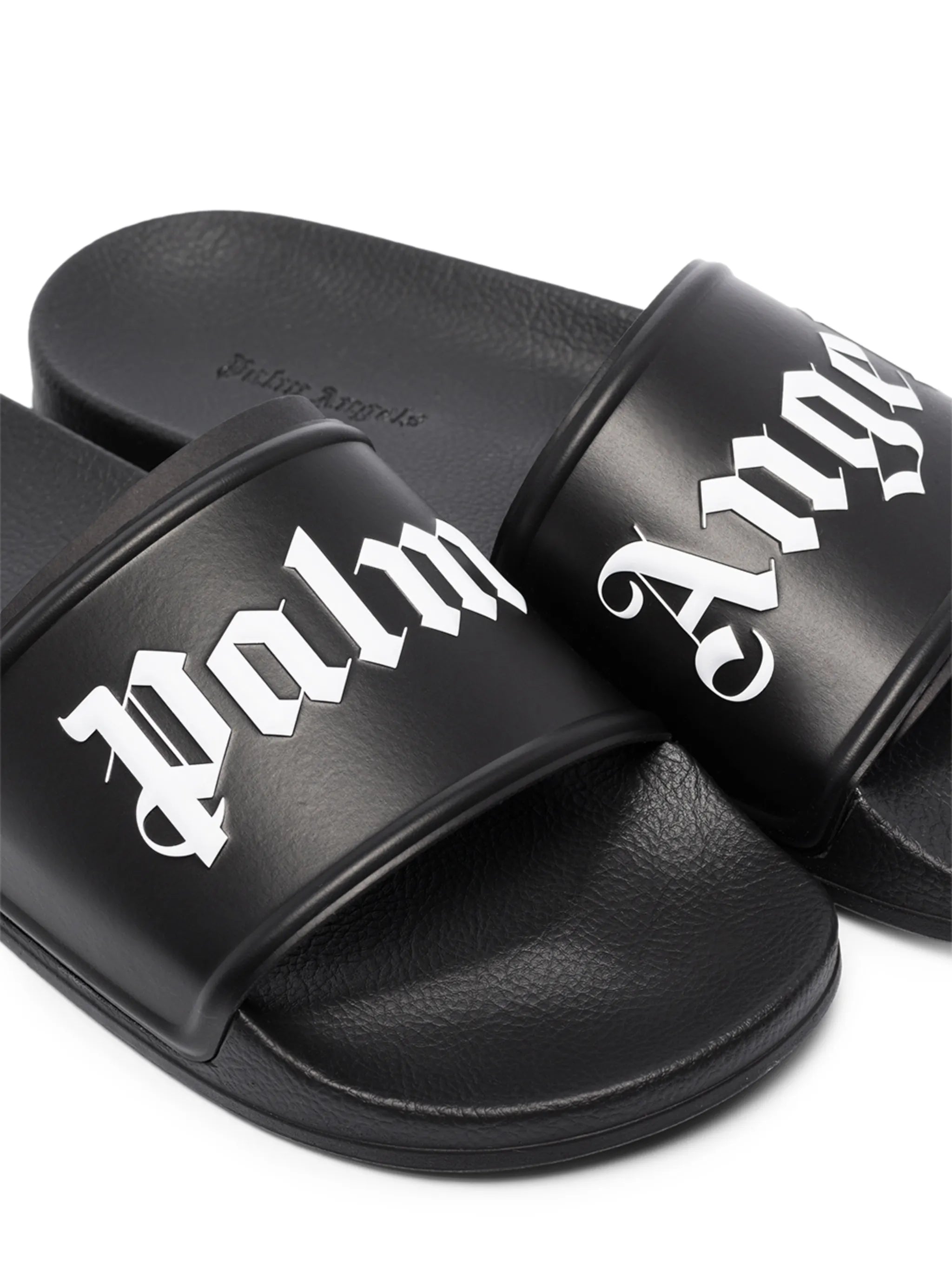 logo-print pool slides
