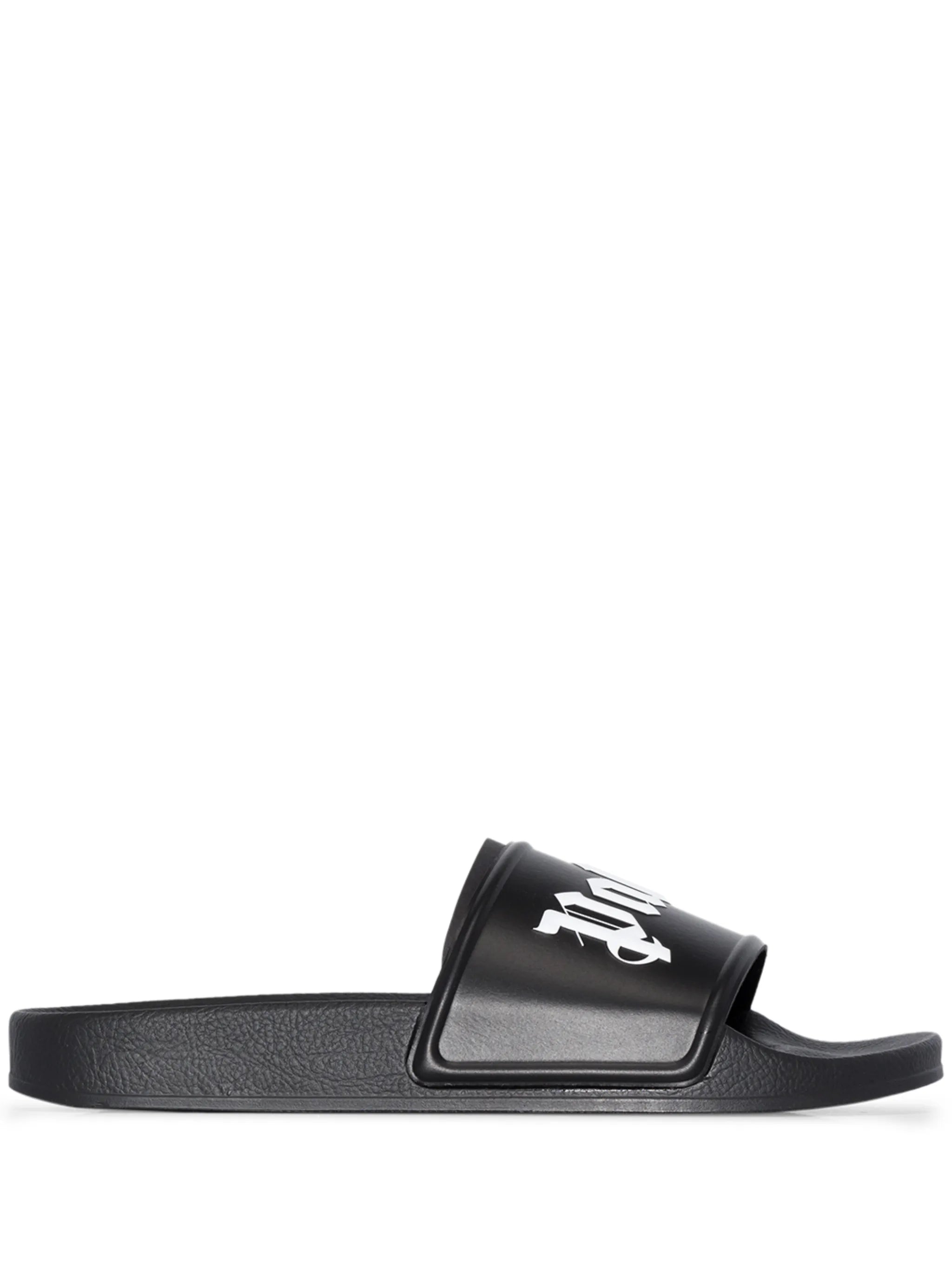 logo-print pool slides