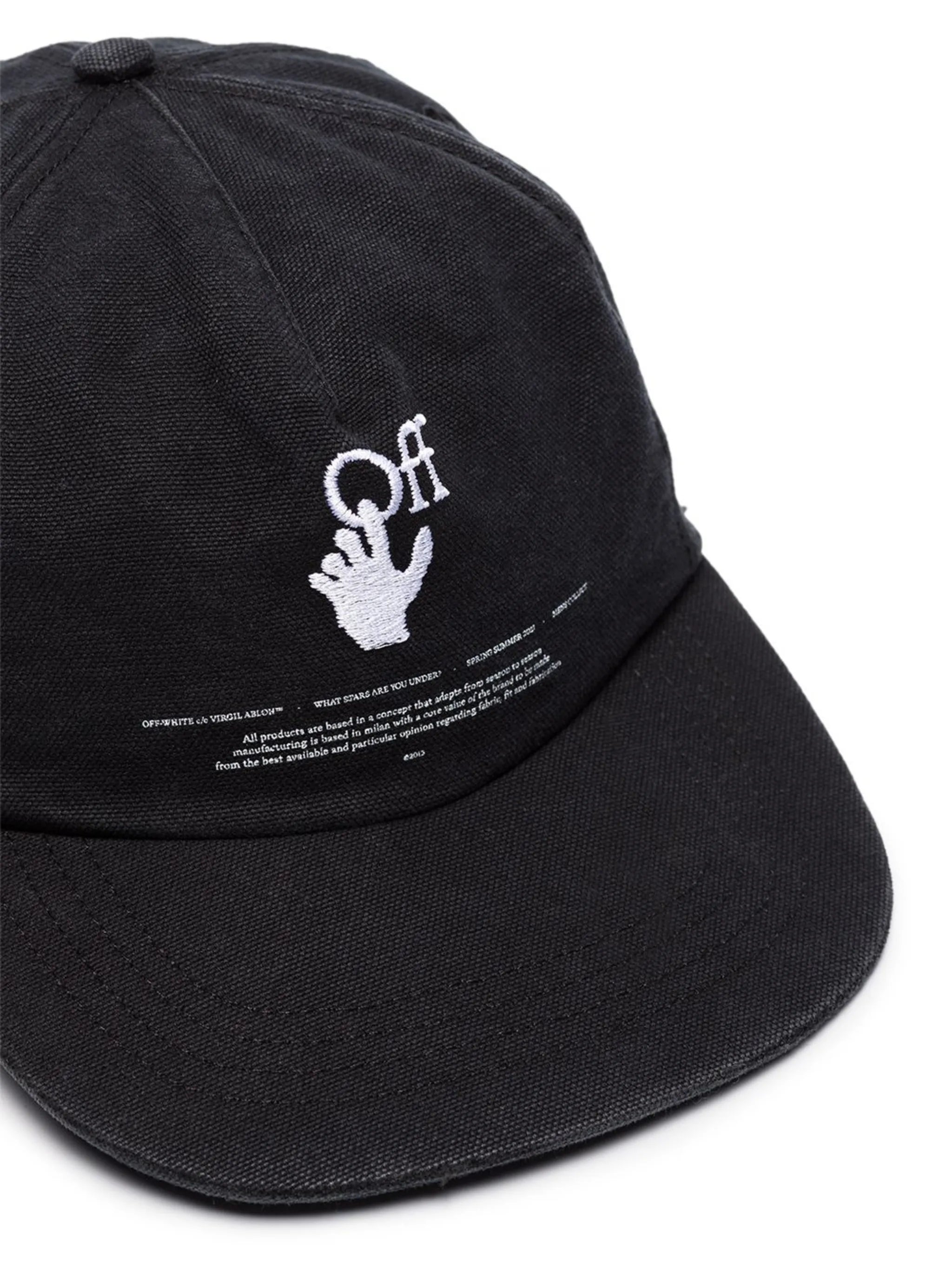 Hands-Off logo baseball cap