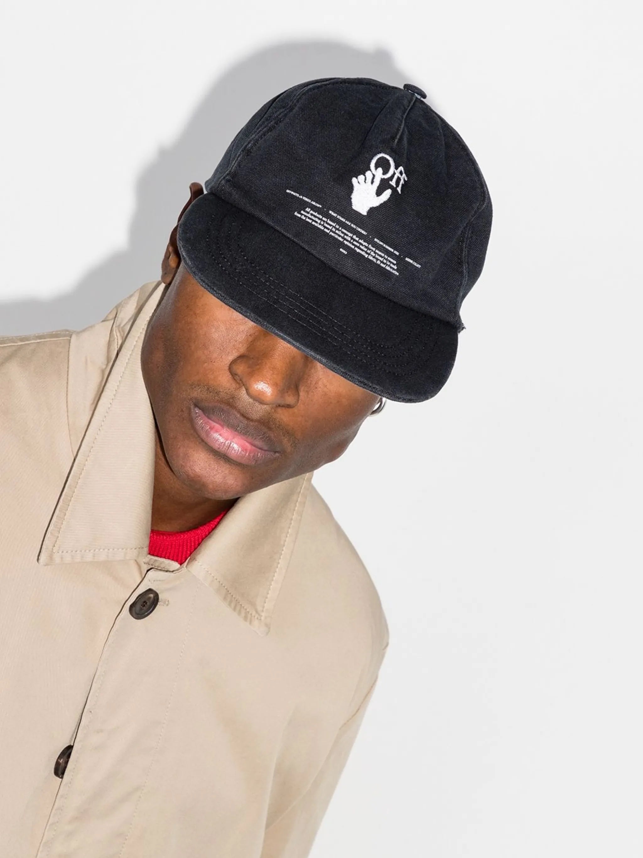 Hands-Off logo baseball cap