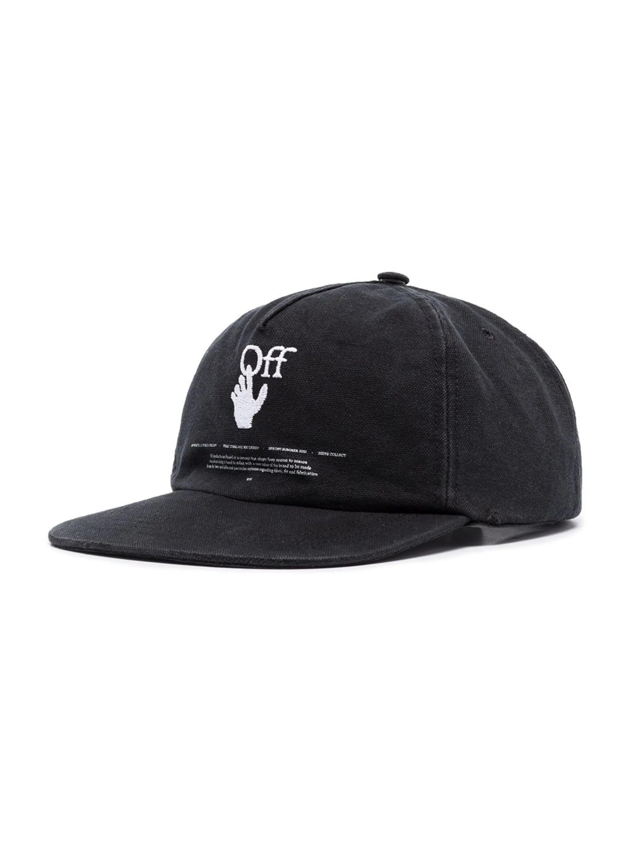 Hands-Off logo baseball cap