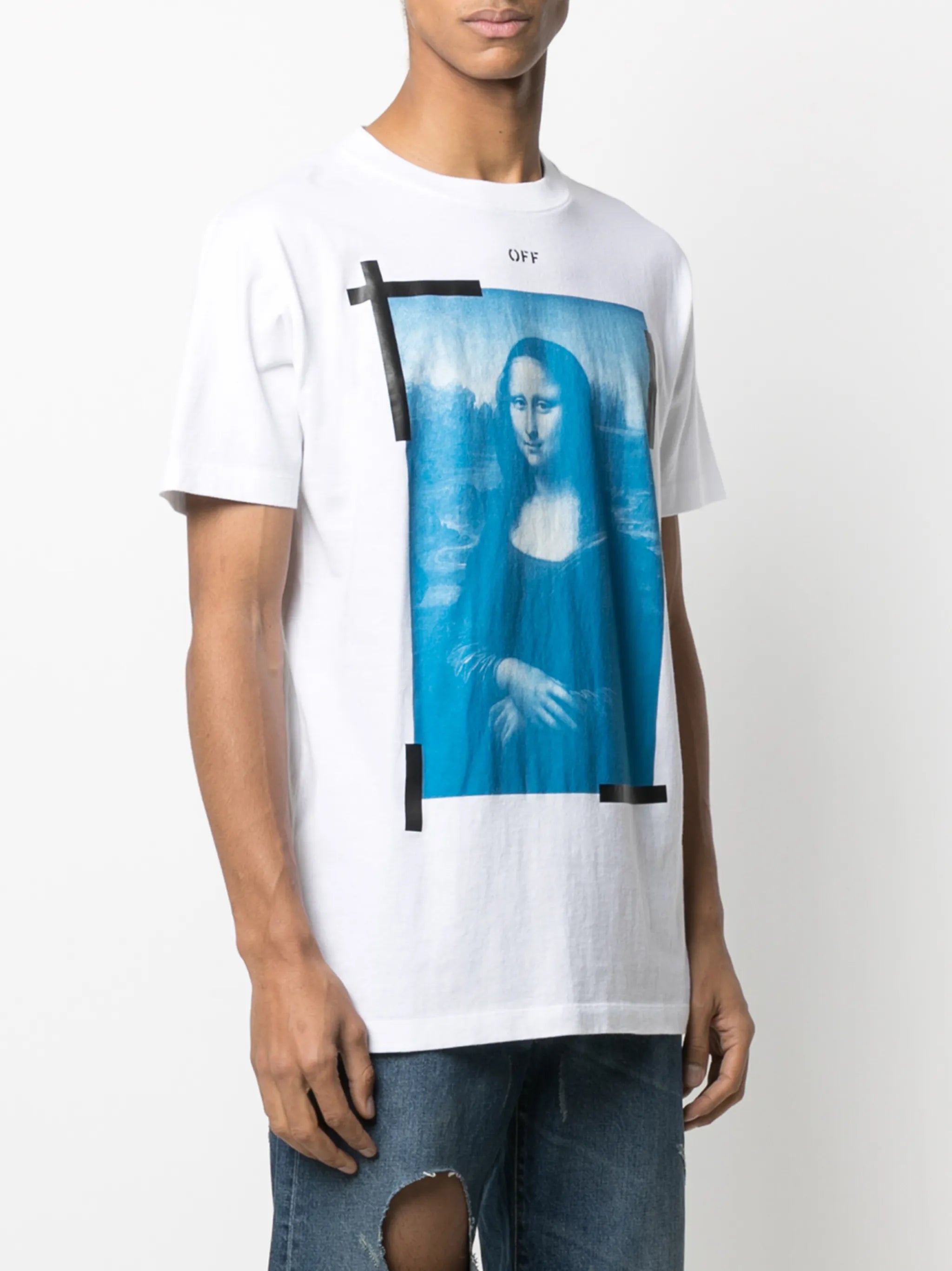 Mona Lisa print T-shirt