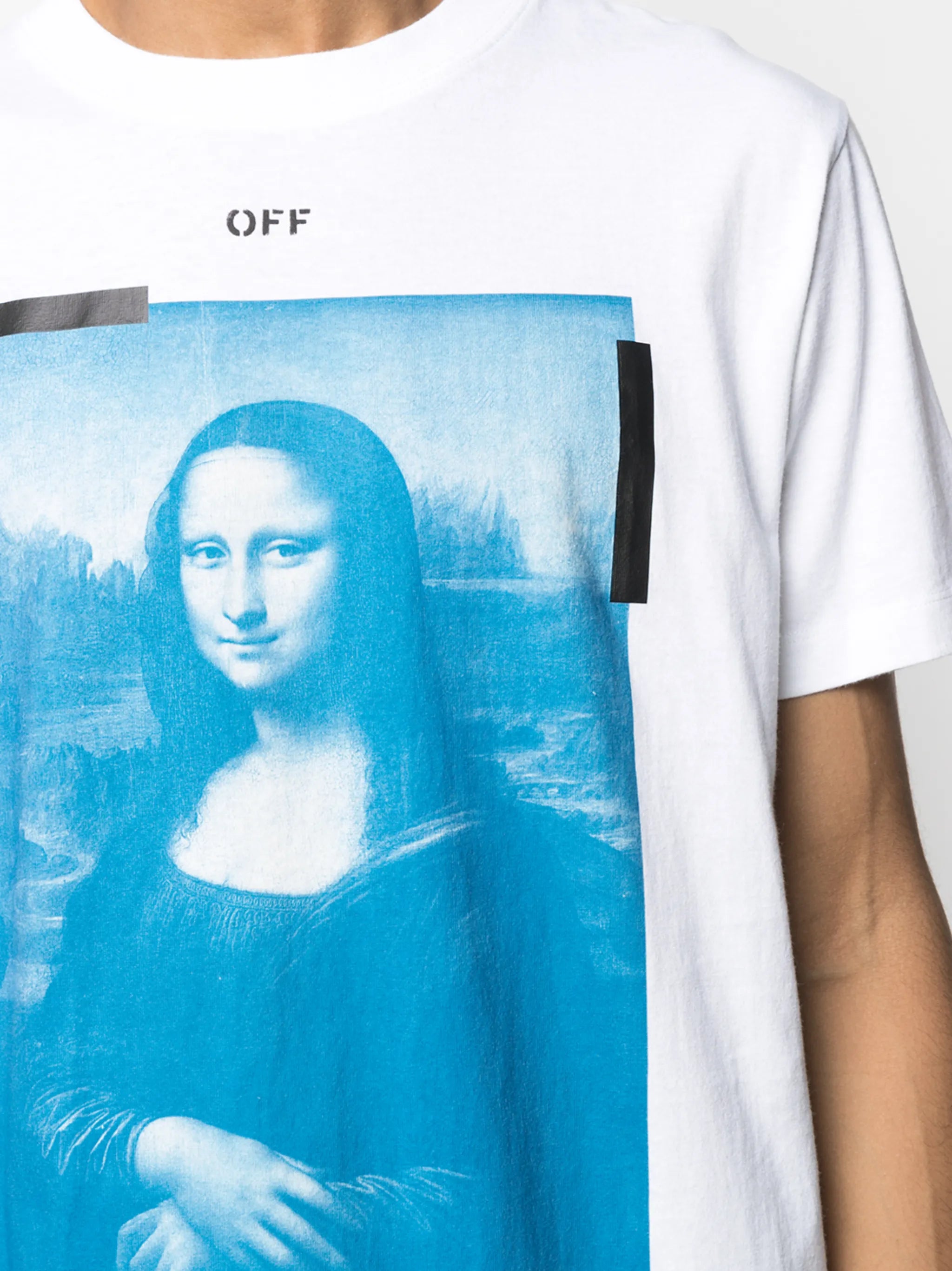 Mona Lisa print T-shirt