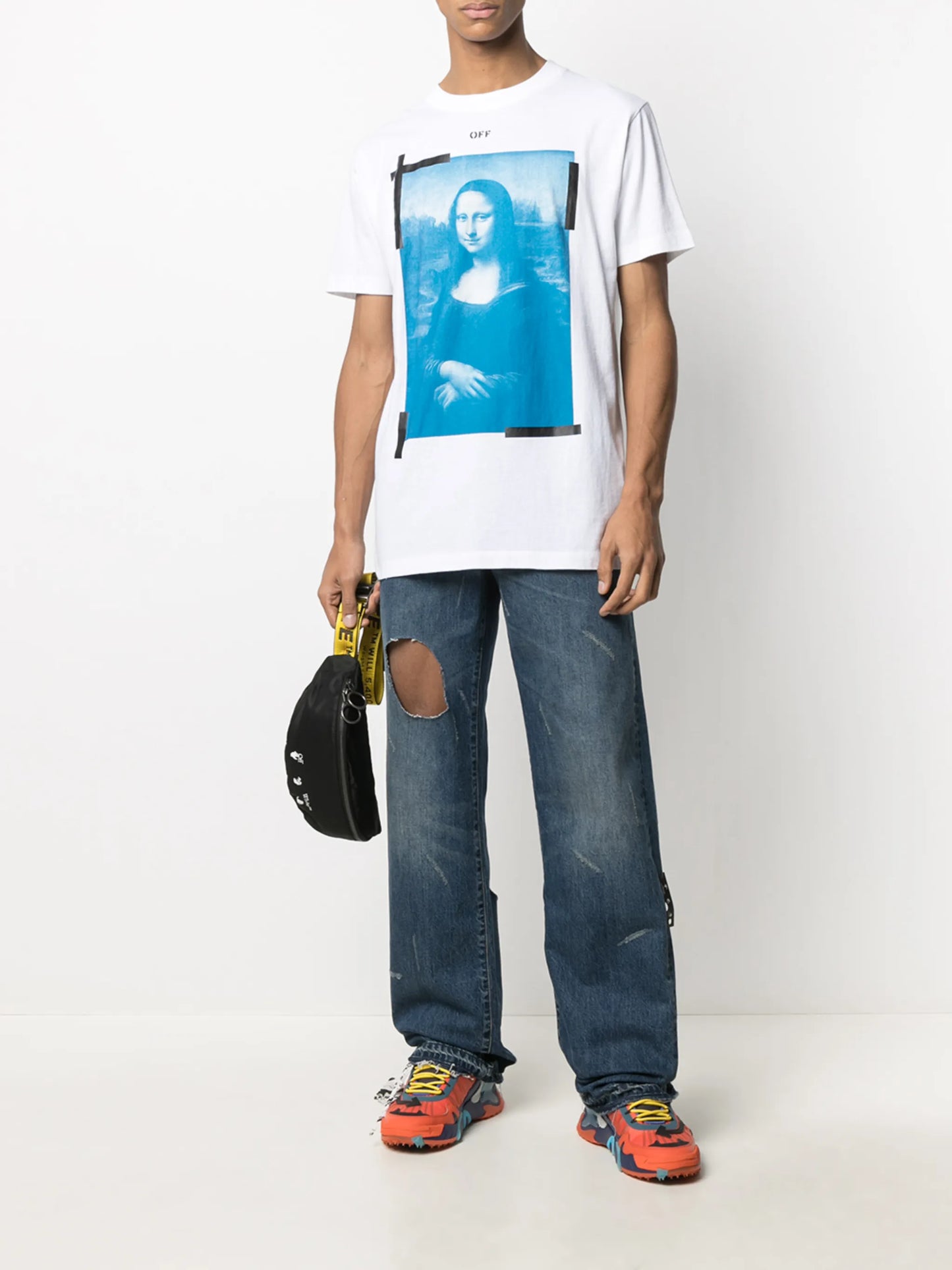 Mona Lisa print T-shirt